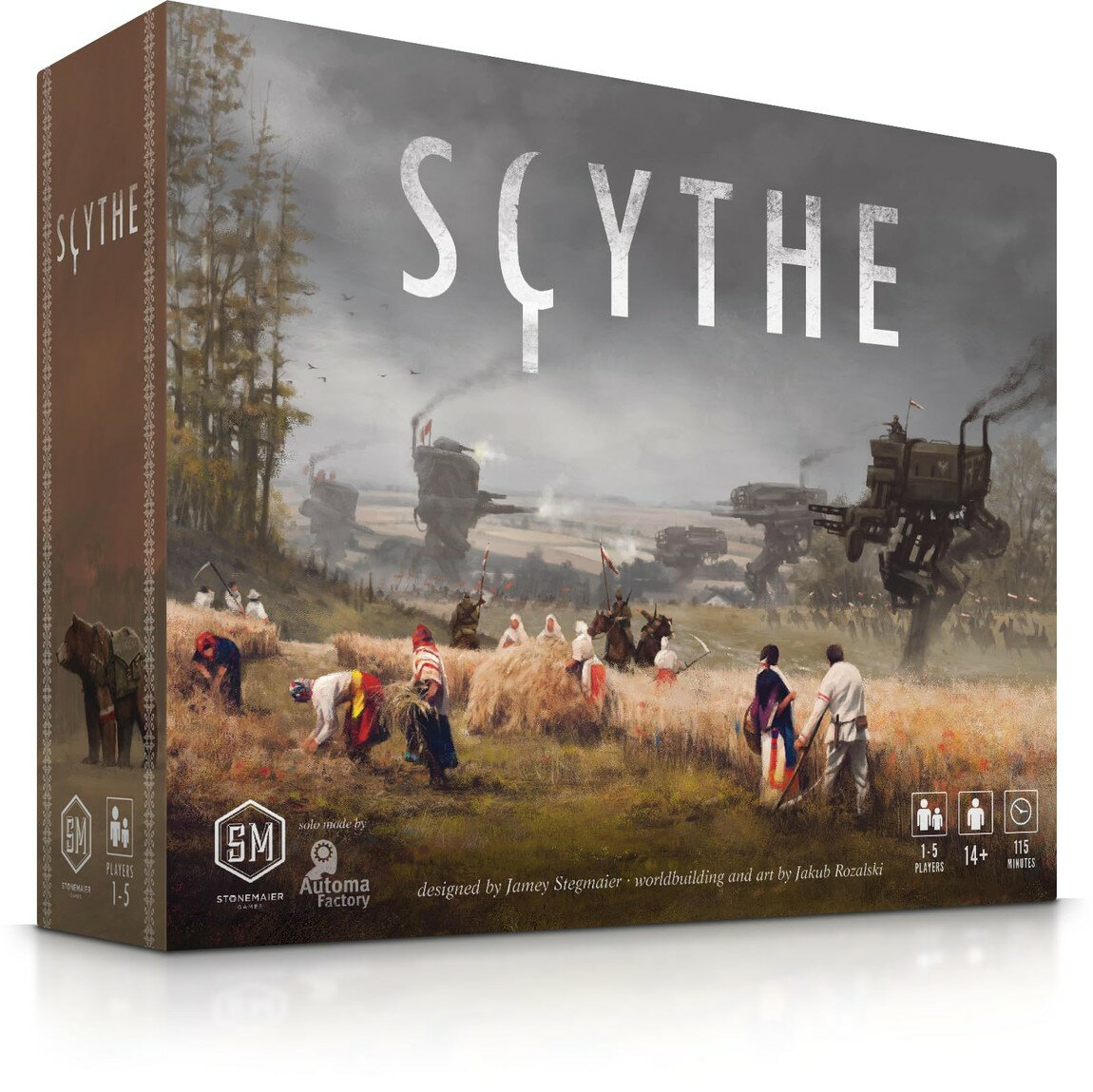 Scythe 英語版 ボードゲーム Stonemaier Games 戦略 エリアコントロール 1-5人用