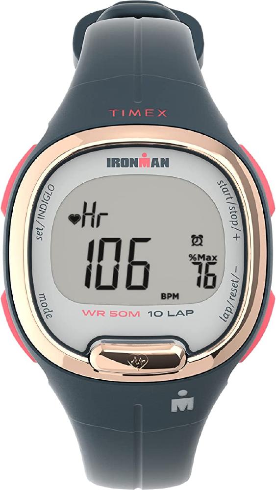 TIMEX^CbNX Ironman Transit+ rv with Daily Step, Calorie and Distance Tracking & Heart Rate 33mm