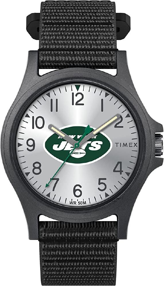 TIMEX^CbNX Y NFL Pride 40mm rv ? New York Jets with Black FastWrap Strap