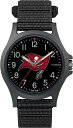 TIMEX^CbNX Y NFL Pride 40mm rv ? Tampa Bay Buccaneers with Black FastWrap Strap