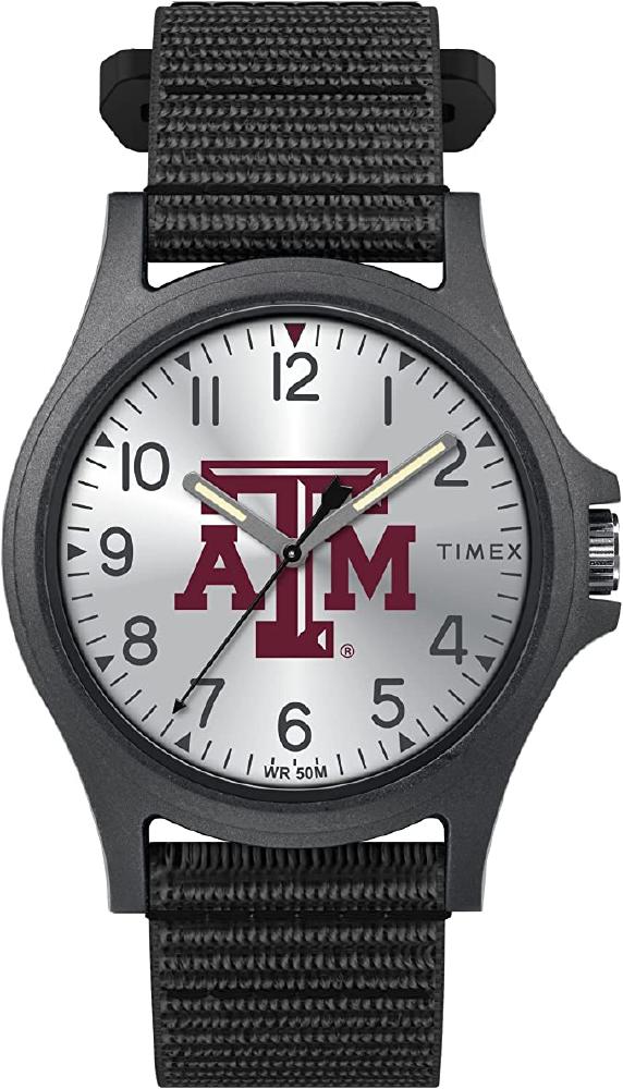 TIMEX^CbNX Y Collegiate Pride 40mm rv ? Texas A&M Aggies with Black FastWrap Strap