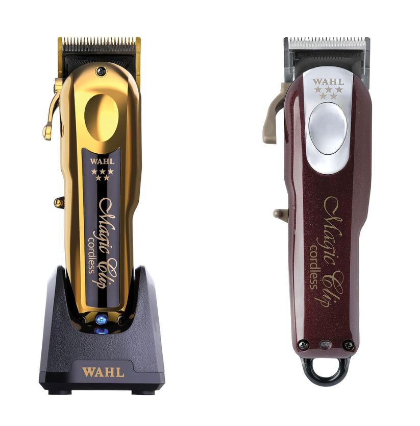 Wahl バリカンProfessional 5-Star Cordless Magic Clip 限定 ゴールドエディション レッド