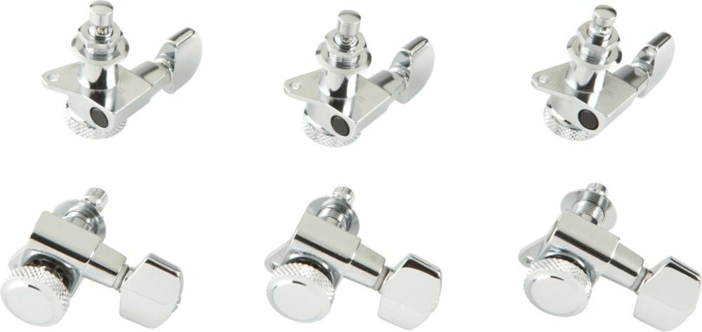 PRODUCT DETAILS Schaller 2000 ベース用 ペグ 6弦用 6連 クローム【商品仕様】・ ブランド：Schaller・ 型番：2000・ 品目：ベース用ペグ・ 対応弦数：6弦用・ 形状：6連（6-in-line）・ ロック形式：ボトムロック式・ ギア比：1:16・ カラー：クローム【特徴】・ 弦を裏側から固定するボトムロック方式を採用したロッキング・チューナーです。・ シャフトの高さを段階的に変えたスタガード仕様により、適切な弦のテンションとクリアランスを確保します。・ 1:16のギア比により、精度の高い安定したチューニングを可能にします。【ご注意】・ 取り付けには加工・配線作業が必要な場合があります。お手持ちの楽器との適合（弦数・サイズ・取付穴位置）をご確認のうえご注文ください。・ アクティブタイプは9V電池が必要です（電池は付属しない場合があります）。 ■ 商品について 海外輸入品（説明書は英語表記の場合あり） ■ ご注意 ・掲載画像は実物に近い色味になるよう調整しておりますが、ご利用の環境により差異が生じる場合があります。・複数店舗で在庫を共有しているため、ご注文後に在庫切れとなる場合がございます。 ■ 納期について お届けの目安を必ずご確認ください。 海外正規ルート仕入れ品 海外ブランド ▼ 海外正規ブランド店 正規代理店 ▼ 当 店 ※本商品は並行輸入品です 製造元は正規品と同一のブランド・メーカーです。当店では海外正規ルートより仕入れた商品を取り扱っております。流通ルートが異なるのみで、商品自体に違いはございません。 ── 当店の商品について ── 正規品のみ取り扱い 海外正規店・正規代理店から商品を直接仕入れ、国内に輸入して販売しております。 日本未入荷・海外限定モデルも多数 日本未入荷・海外限定モデルも多数取り扱っております。サイズ・カラー違いや海外限定で販売された製品など、日本では手に入りにくいアイテムをお届けいたします。 お求めやすい価格の理由 海外市場での価格差や流通ルートの違いにより、国内販売価格よりお求めやすくなっております。品質はそのままに、よりお手頃な価格でお届けいたします。 安心保証 ご使用前に万が一、製品に不具合がございました場合は、交換または商品代金のご返金にて対応させていただきます。商品到着後5日以内にご連絡ください。 ご注意 海外からの輸入品となります。海外輸送のため、外箱に軽微なスレ等がある場合がございますが、商品本体には影響ございません。 ※在庫状況は仕入先の在庫情報をもとに出来る限り正確に表示しておりますが、取寄せ商品のため、タイミングによりご注文後に欠品・キャンセルとなる場合がございます。 お探しの商品がございましたら、お気軽にご相談ください。