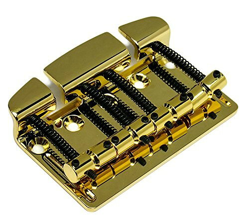 PRODUCT DETAILS Hipshot Vintage Bent-Plate Bass Bridge 4弦 ベース用 ブリッジ .750 19mm ゴールド【商品仕様】・ ブランド：Hipshot・ 型番：Vintage Bent-Plate Bass Bridge・ 品目：ベース用ブリッジ・ 対応弦数：4弦・ 弦間ピッチ：.750インチ (約19mm)・ 取付仕様：5穴タイプ・ 材質：ブラス・ カラー：ゴールド・ 付属品：取付用ネジ一式・ 製造国：アメリカ【特徴】・ 厚みのある真鍮（ブラス）プレートを採用した4弦ベース用ブリッジです。・ 弦のボールエンド露出を抑えるバックレッジ構造のデザインを採用しています。・ アメリカ国内にてコンピュータ設計に基づき精密に製造されています。【ご注意】・ 取り付けには加工・配線作業が必要な場合があります。お手持ちの楽器との適合（弦数・サイズ・取付穴位置）をご確認のうえご注文ください。・ アクティブタイプは9V電池が必要です（電池は付属しない場合があります）。 ■ 商品について 海外輸入品（説明書は英語表記の場合あり） ■ ご注意 ・掲載画像は実物に近い色味になるよう調整しておりますが、ご利用の環境により差異が生じる場合があります。・複数店舗で在庫を共有しているため、ご注文後に在庫切れとなる場合がございます。 ■ 納期について お届けの目安を必ずご確認ください。 海外正規ルート仕入れ品 海外ブランド ▼ 海外正規ブランド店 正規代理店 ▼ 当 店 ※本商品は並行輸入品です 製造元は正規品と同一のブランド・メーカーです。当店では海外正規ルートより仕入れた商品を取り扱っております。流通ルートが異なるのみで、商品自体に違いはございません。 ── 当店の商品について ── 正規品のみ取り扱い 海外正規店・正規代理店から商品を直接仕入れ、国内に輸入して販売しております。 日本未入荷・海外限定モデルも多数 日本未入荷・海外限定モデルも多数取り扱っております。サイズ・カラー違いや海外限定で販売された製品など、日本では手に入りにくいアイテムをお届けいたします。 お求めやすい価格の理由 海外市場での価格差や流通ルートの違いにより、国内販売価格よりお求めやすくなっております。品質はそのままに、よりお手頃な価格でお届けいたします。 安心保証 ご使用前に万が一、製品に不具合がございました場合は、交換または商品代金のご返金にて対応させていただきます。商品到着後5日以内にご連絡ください。 ご注意 海外からの輸入品となります。海外輸送のため、外箱に軽微なスレ等がある場合がございますが、商品本体には影響ございません。 ※在庫状況は仕入先の在庫情報をもとに出来る限り正確に表示しておりますが、取寄せ商品のため、タイミングによりご注文後に欠品・キャンセルとなる場合がございます。 お探しの商品がございましたら、お気軽にご相談ください。