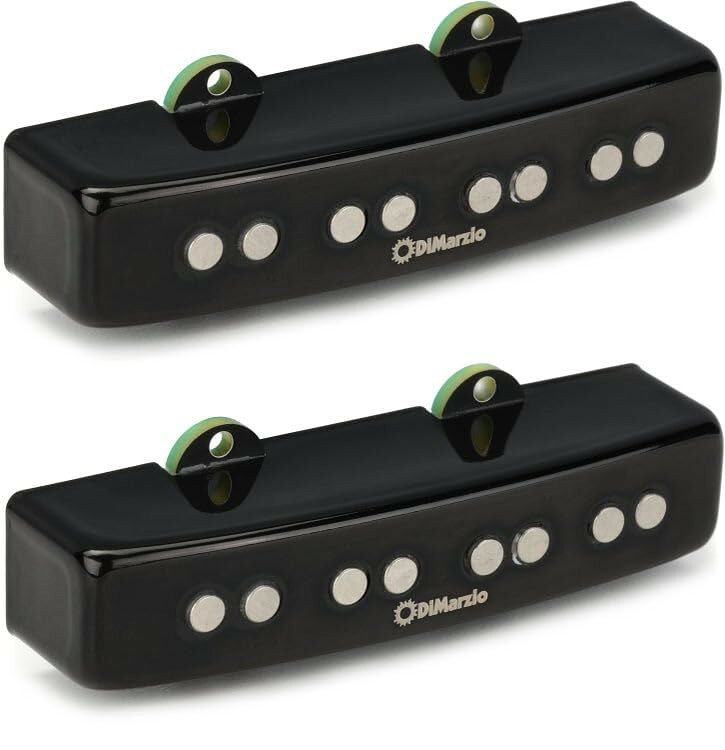 PRODUCT DETAILS DiMarzio Sixties J Bass Pickup Set ベース用 ピックアップ 4弦 Jタイプ パッシブ グロスブラックメタル【商品仕様】・ ブランド：DiMarzio・ 型番：Sixties J Bass Pickup Set・ 品目：ベース用ピックアップ・ 対応弦数：4弦・ 形状：Jタイプ・ 取付位置：ネック・ブリッジセット・ アクティブ/パッシブ：パッシブ・ マグネット：Alnico V・ カラー：グロスブラックメタル・ 仕様：フォイルシールド線、ワックスポッティング処理【特徴】・ 1960年代のJスタイルベースのトーンを再現するために設計されたAlnico Vマグネット採用モデルです。・ 指板の曲率（R）に適合するように成形された、コンパウンド・ラディアス形状のメタルカバーを採用しています。・ 独自のパラレログラム・ダブルコイル設計により、優れたダイナミクスとレスポンスを実現しています。・ ノイズを抑制するフォイルシールド線と、ハウリングを防ぐワックスポッティング処理が施されています。【ご注意】・ 取り付けには加工・配線作業が必要な場合があります。お手持ちの楽器との適合（弦数・サイズ・取付穴位置）をご確認のうえご注文ください。・ アクティブタイプは9V電池が必要です（電池は付属しない場合があります）。 ■ 商品について 海外輸入品（説明書は英語表記の場合あり） ■ ご注意 ・掲載画像は実物に近い色味になるよう調整しておりますが、ご利用の環境により差異が生じる場合があります。・複数店舗で在庫を共有しているため、ご注文後に在庫切れとなる場合がございます。 ■ 納期について お届けの目安を必ずご確認ください。 海外正規ルート仕入れ品 海外ブランド ▼ 海外正規ブランド店 正規代理店 ▼ 当 店 ※本商品は並行輸入品です 製造元は正規品と同一のブランド・メーカーです。当店では海外正規ルートより仕入れた商品を取り扱っております。流通ルートが異なるのみで、商品自体に違いはございません。 ── 当店の商品について ── 正規品のみ取り扱い 海外正規店・正規代理店から商品を直接仕入れ、国内に輸入して販売しております。 日本未入荷・海外限定モデルも多数 日本未入荷・海外限定モデルも多数取り扱っております。サイズ・カラー違いや海外限定で販売された製品など、日本では手に入りにくいアイテムをお届けいたします。 お求めやすい価格の理由 海外市場での価格差や流通ルートの違いにより、国内販売価格よりお求めやすくなっております。品質はそのままに、よりお手頃な価格でお届けいたします。 安心保証 ご使用前に万が一、製品に不具合がございました場合は、交換または商品代金のご返金にて対応させていただきます。商品到着後5日以内にご連絡ください。 ご注意 海外からの輸入品となります。海外輸送のため、外箱に軽微なスレ等がある場合がございますが、商品本体には影響ございません。 ※在庫状況は仕入先の在庫情報をもとに出来る限り正確に表示しておりますが、取寄せ商品のため、タイミングによりご注文後に欠品・キャンセルとなる場合がございます。 お探しの商品がございましたら、お気軽にご相談ください。