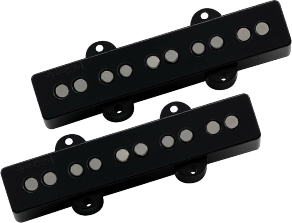 PRODUCT DETAILS DiMarzio DP552BK Area J 5 ベース用 ピックアップ 5弦 Jタイプ ネック ブリッジ セット パッシブ ブラック【商品仕様】・ ブランド：DiMarzio・ 型番：DP552BK (Area J 5 Neck and Bridge Set)・ 品目：ベース用ピックアップ・ 対応弦数：5弦・ 形状：Jタイプ（ネック側・ブリッジ側のセット）・ アクティブ/パッシブ：パッシブ（ハム・キャンセル構造）・ 出力：ミディアム出力・ カラー：ブラック・ 備考：ピックアップカバーのサイズがFender製5弦ジャズベースの規格と異なるため、取り付けにはキャビティ加工等が必要な場合があります。【特徴】・ 低域のB弦を明瞭に再生しつつ、温かみのあるクリアなトーンを特徴とする5弦ベース用ピックアップです。・ ハム・キャンセル構造を採用しており、ノイズを抑制しながらバランスの取れたトーンを提供します。・ ポットの抵抗値の選択（250kまたは500k）により、クラシックなサウンドからアタックを強調したサウンドまで調整が可能です。【ご注意】・ 取り付けには加工・配線作業が必要な場合があります。お手持ちの楽器との適合（弦数・サイズ・取付穴位置）をご確認のうえご注文ください。・ アクティブタイプは9V電池が必要です（電池は付属しない場合があります）。 ■ 商品について 海外輸入品（説明書は英語表記の場合あり） ■ ご注意 ・掲載画像は実物に近い色味になるよう調整しておりますが、ご利用の環境により差異が生じる場合があります。・複数店舗で在庫を共有しているため、ご注文後に在庫切れとなる場合がございます。 ■ 納期について お届けの目安を必ずご確認ください。 海外正規ルート仕入れ品 海外ブランド ▼ 海外正規ブランド店 正規代理店 ▼ 当 店 ※本商品は並行輸入品です 製造元は正規品と同一のブランド・メーカーです。当店では海外正規ルートより仕入れた商品を取り扱っております。流通ルートが異なるのみで、商品自体に違いはございません。 ── 当店の商品について ── 正規品のみ取り扱い 海外正規店・正規代理店から商品を直接仕入れ、国内に輸入して販売しております。 日本未入荷・海外限定モデルも多数 日本未入荷・海外限定モデルも多数取り扱っております。サイズ・カラー違いや海外限定で販売された製品など、日本では手に入りにくいアイテムをお届けいたします。 お求めやすい価格の理由 海外市場での価格差や流通ルートの違いにより、国内販売価格よりお求めやすくなっております。品質はそのままに、よりお手頃な価格でお届けいたします。 安心保証 ご使用前に万が一、製品に不具合がございました場合は、交換または商品代金のご返金にて対応させていただきます。商品到着後5日以内にご連絡ください。 ご注意 海外からの輸入品となります。海外輸送のため、外箱に軽微なスレ等がある場合がございますが、商品本体には影響ございません。 ※在庫状況は仕入先の在庫情報をもとに出来る限り正確に表示しておりますが、取寄せ商品のため、タイミングによりご注文後に欠品・キャンセルとなる場合がございます。 お探しの商品がございましたら、お気軽にご相談ください。