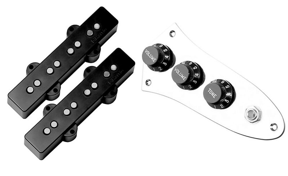 PRODUCT DETAILS DiMarzio FB2200CA3BK ベース用 ピックアップ・コントロールプレートセット 4弦 Jタイプ パッシブ クローム/ブラック【商品仕様】・ ブランド：DiMarzio・ 型番：FB2200CA3BK・ 品目：プリワイアード・ピックアップセット（コントロールプレート付き）・ 対応弦数：4弦・ 形状：Jタイプ・ ピックアップ：Ultra Jazz Set・ アクティブ/パッシブ：パッシブ・ プレートカラー：クローム・ ピックアップカバーカラー：ブラック・ 対応モデル：J Bassタイプ（ジャズベースタイプ）【特徴】・ ジャズベースタイプに対応する、ピックアップとコントロールプレートが一体となった配線済みセットです。・ ノイズを抑えたハム・キャンセリング構造のUltra Jazzピックアップを採用しています。・ ポット、ジャック、ノブがプレートに組み込み済みのため、交換作業の工程を簡略化できます。【ご注意】・ 取り付けには加工・配線作業が必要な場合があります。お手持ちの楽器との適合（弦数・サイズ・取付穴位置）をご確認のうえご注文ください。・ アクティブタイプは9V電池が必要です（電池は付属しない場合があります）。 ■ 商品について 海外輸入品（説明書は英語表記の場合あり） ■ ご注意 ・掲載画像は実物に近い色味になるよう調整しておりますが、ご利用の環境により差異が生じる場合があります。・複数店舗で在庫を共有しているため、ご注文後に在庫切れとなる場合がございます。 ■ 納期について お届けの目安を必ずご確認ください。 海外正規ルート仕入れ品 海外ブランド ▼ 海外正規ブランド店 正規代理店 ▼ 当 店 ※本商品は並行輸入品です 製造元は正規品と同一のブランド・メーカーです。当店では海外正規ルートより仕入れた商品を取り扱っております。流通ルートが異なるのみで、商品自体に違いはございません。 ── 当店の商品について ── 正規品のみ取り扱い 海外正規店・正規代理店から商品を直接仕入れ、国内に輸入して販売しております。 日本未入荷・海外限定モデルも多数 日本未入荷・海外限定モデルも多数取り扱っております。サイズ・カラー違いや海外限定で販売された製品など、日本では手に入りにくいアイテムをお届けいたします。 お求めやすい価格の理由 海外市場での価格差や流通ルートの違いにより、国内販売価格よりお求めやすくなっております。品質はそのままに、よりお手頃な価格でお届けいたします。 安心保証 ご使用前に万が一、製品に不具合がございました場合は、交換または商品代金のご返金にて対応させていただきます。商品到着後5日以内にご連絡ください。 ご注意 海外からの輸入品となります。海外輸送のため、外箱に軽微なスレ等がある場合がございますが、商品本体には影響ございません。 ※在庫状況は仕入先の在庫情報をもとに出来る限り正確に表示しておりますが、取寄せ商品のため、タイミングによりご注文後に欠品・キャンセルとなる場合がございます。 お探しの商品がございましたら、お気軽にご相談ください。