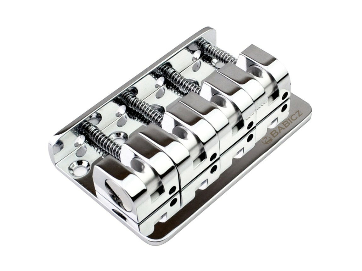 PRODUCT DETAILS Babicz FCHZ4NK ベース用 ブリッジ 4弦 Fenderタイプ 5点留め ニッケル【商品仕様】・ ブランド：Babicz Full Contact Hardware・ 型番：FCHZ4NK (Z-Series)・ 品目：ベース用ブリッジ・ 対応弦数：4弦・ 形状：Fenderタイプ 5点留めマウント・ 弦間ピッチ：0.75インチ・ カラー：ニッケル・ 付属品：取付ネジ、調整レンチ(1.5mm)、説明書(英文)【特徴】・ Fender製の5点留めマウントを採用したプレシジョンベースやジャズベースに対応する交換用ブリッジです。・ 特許取得済みのeCAMサドルテクノロジーにより、弦とボディの接触面積を増やし振動伝達を効率化します。・ Zシリーズ独自のサドルロックネジ設計により、個別の弦高調整と安定したサドル固定を両立しています。【ご注意】・ 取り付けには加工・配線作業が必要な場合があります。お手持ちの楽器との適合（弦数・サイズ・取付穴位置）をご確認のうえご注文ください。・ アクティブタイプは9V電池が必要です（電池は付属しない場合があります）。 ■ 商品について 海外輸入品（説明書は英語表記の場合あり） ■ ご注意 ・掲載画像は実物に近い色味になるよう調整しておりますが、ご利用の環境により差異が生じる場合があります。・複数店舗で在庫を共有しているため、ご注文後に在庫切れとなる場合がございます。 ■ 納期について お届けの目安を必ずご確認ください。 海外正規ルート仕入れ品 海外ブランド ▼ 海外正規ブランド店 正規代理店 ▼ 当 店 ※本商品は並行輸入品です 製造元は正規品と同一のブランド・メーカーです。当店では海外正規ルートより仕入れた商品を取り扱っております。流通ルートが異なるのみで、商品自体に違いはございません。 ── 当店の商品について ── 正規品のみ取り扱い 海外正規店・正規代理店から商品を直接仕入れ、国内に輸入して販売しております。 日本未入荷・海外限定モデルも多数 日本未入荷・海外限定モデルも多数取り扱っております。サイズ・カラー違いや海外限定で販売された製品など、日本では手に入りにくいアイテムをお届けいたします。 お求めやすい価格の理由 海外市場での価格差や流通ルートの違いにより、国内販売価格よりお求めやすくなっております。品質はそのままに、よりお手頃な価格でお届けいたします。 安心保証 ご使用前に万が一、製品に不具合がございました場合は、交換または商品代金のご返金にて対応させていただきます。商品到着後5日以内にご連絡ください。 ご注意 海外からの輸入品となります。海外輸送のため、外箱に軽微なスレ等がある場合がございますが、商品本体には影響ございません。 ※在庫状況は仕入先の在庫情報をもとに出来る限り正確に表示しておりますが、取寄せ商品のため、タイミングによりご注文後に欠品・キャンセルとなる場合がございます。 お探しの商品がございましたら、お気軽にご相談ください。