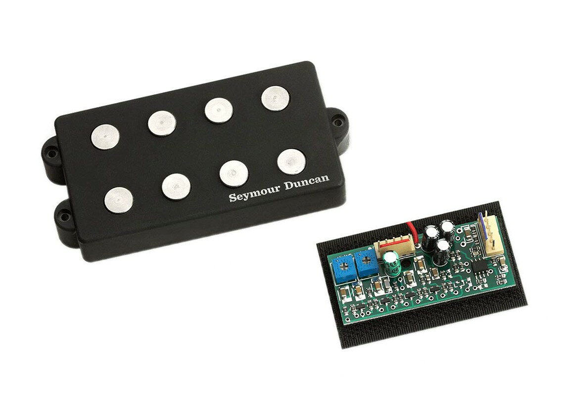 PRODUCT DETAILS Seymour Duncan Music Man System ベース用 ピックアップ プリアンプ セット 4弦 ミュージックマンタイプ アクティブ【商品仕様】・ ブランド：Seymour Duncan・ 型番：Music Man System・ 品目：ベース用ピックアップ＆プリアンプセット・ 対応弦数：4弦・ 形状：ミュージックマンタイプ・ アクティブ/パッシブ：アクティブ・ マグネット：セラミック・ 抵抗値：1.3kΩ・ 配線：4芯シールド・ 生産国：アメリカ（カリフォルニア州サンタバーバラ）【特徴】・ ミュージックマン・スティングレイの電装系をアップグレードするための、ピックアップと専用プリアンプEQのセットです。・ 2つの大型セラミックバーマグネットを採用し、広い周波数レンジとパンチのあるモダンなサウンドを提供します。・ ハウリングを防止する真空ワックスポッティング処理が施されており、ノイズの少ないクリアな出力を実現します。・ カリフォルニアの自社工場にて、熟練した職人によりハンドメイドで製作されています。【ご注意】・ 取り付けには加工・配線作業が必要な場合があります。お手持ちの楽器との適合（弦数・サイズ・取付穴位置）をご確認のうえご注文ください。・ アクティブタイプは9V電池が必要です（電池は付属しない場合があります）。 ■ 商品について 海外輸入品（説明書は英語表記の場合あり） ■ ご注意 ・掲載画像は実物に近い色味になるよう調整しておりますが、ご利用の環境により差異が生じる場合があります。・複数店舗で在庫を共有しているため、ご注文後に在庫切れとなる場合がございます。 ■ 納期について お届けの目安を必ずご確認ください。 海外正規ルート仕入れ品 海外ブランド ▼ 海外正規ブランド店 正規代理店 ▼ 当 店 ※本商品は並行輸入品です 製造元は正規品と同一のブランド・メーカーです。当店では海外正規ルートより仕入れた商品を取り扱っております。流通ルートが異なるのみで、商品自体に違いはございません。 ── 当店の商品について ── 正規品のみ取り扱い 海外正規店・正規代理店から商品を直接仕入れ、国内に輸入して販売しております。 日本未入荷・海外限定モデルも多数 日本未入荷・海外限定モデルも多数取り扱っております。サイズ・カラー違いや海外限定で販売された製品など、日本では手に入りにくいアイテムをお届けいたします。 お求めやすい価格の理由 海外市場での価格差や流通ルートの違いにより、国内販売価格よりお求めやすくなっております。品質はそのままに、よりお手頃な価格でお届けいたします。 安心保証 ご使用前に万が一、製品に不具合がございました場合は、交換または商品代金のご返金にて対応させていただきます。商品到着後5日以内にご連絡ください。 ご注意 海外からの輸入品となります。海外輸送のため、外箱に軽微なスレ等がある場合がございますが、商品本体には影響ございません。 ※在庫状況は仕入先の在庫情報をもとに出来る限り正確に表示しておりますが、取寄せ商品のため、タイミングによりご注文後に欠品・キャンセルとなる場合がございます。 お探しの商品がございましたら、お気軽にご相談ください。