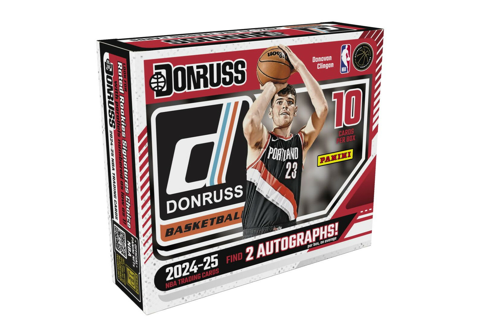 2024-25 Panini Donruss NBA トレーディングカード チョイスボックス 1チョイスボックスあたり2枚の直筆サインカード