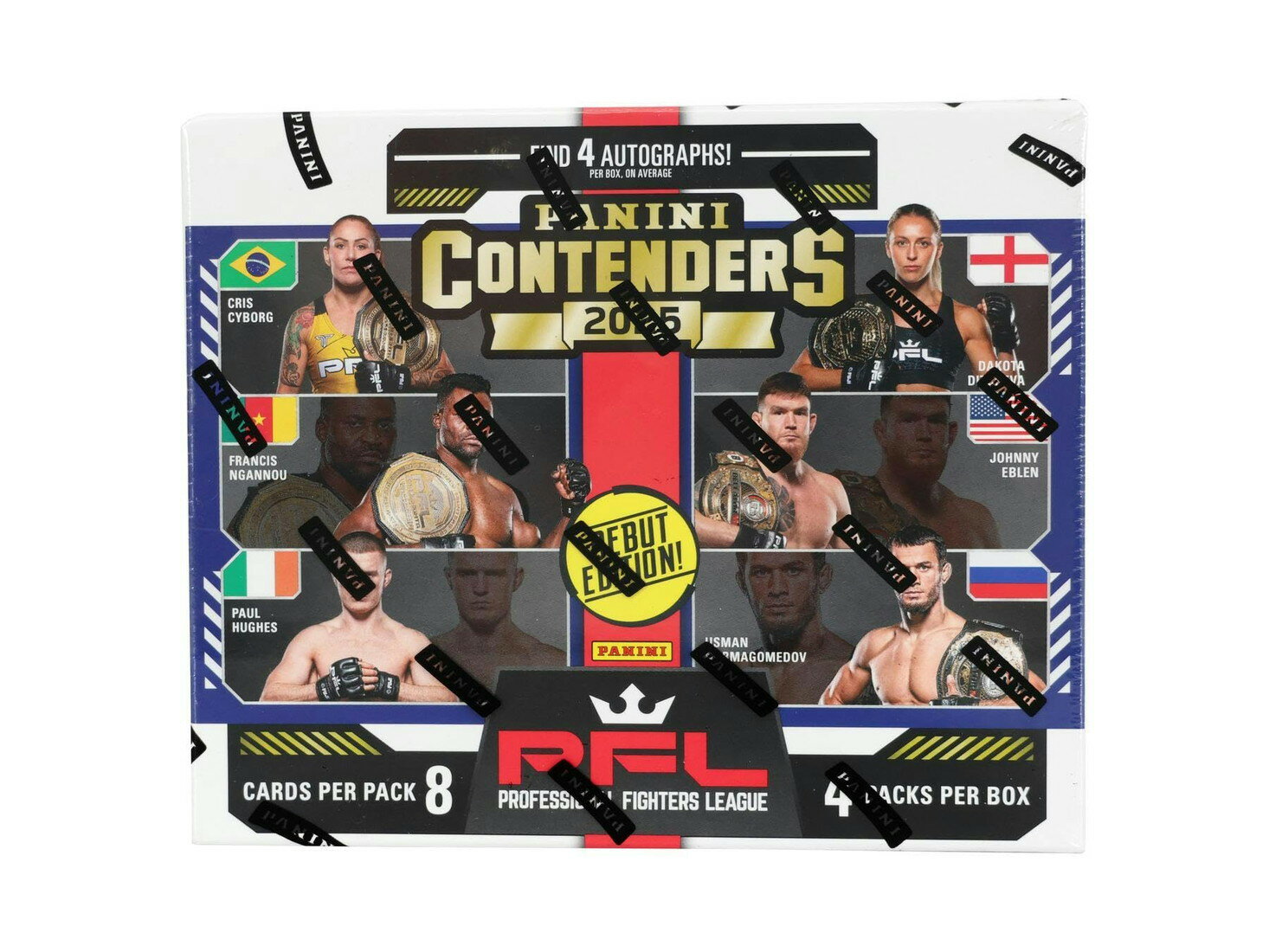 2025 Panini Contenders Professional Fighters League PFL �ۥӡ� �ȥ졼�ǥ��󥰥����ɥܥå��� 1�ۥӡ���...