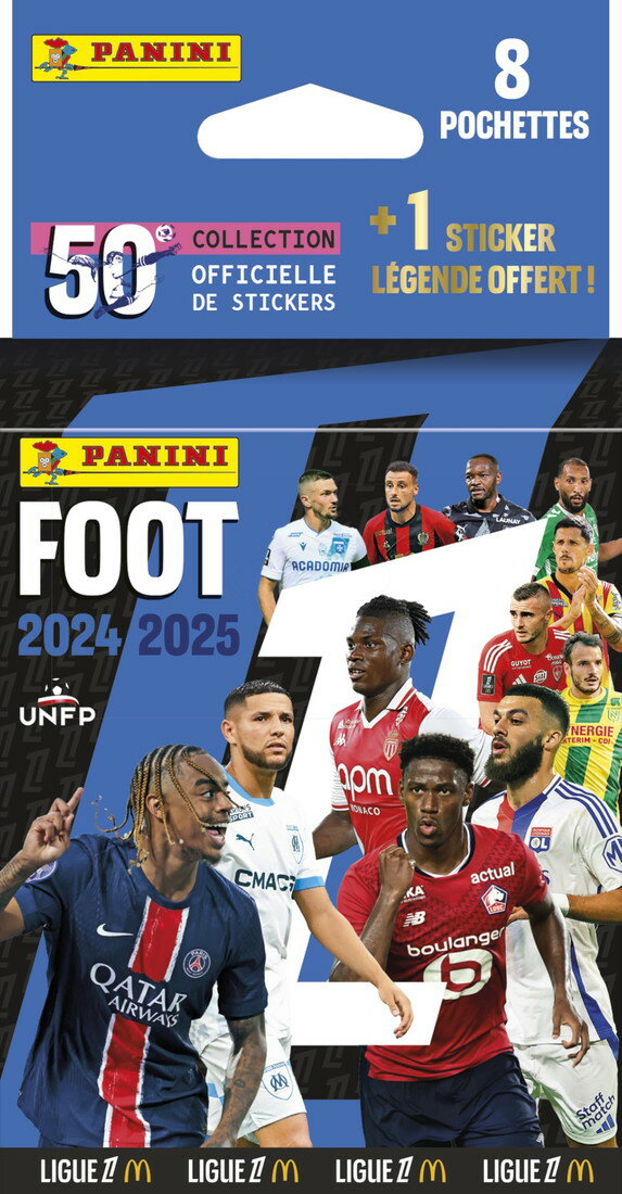 Panini Football 2024-2025 McDonald's Ligue 1 8�ݥ��å� 1�����ǥ��ƥå��� 004842KBF8