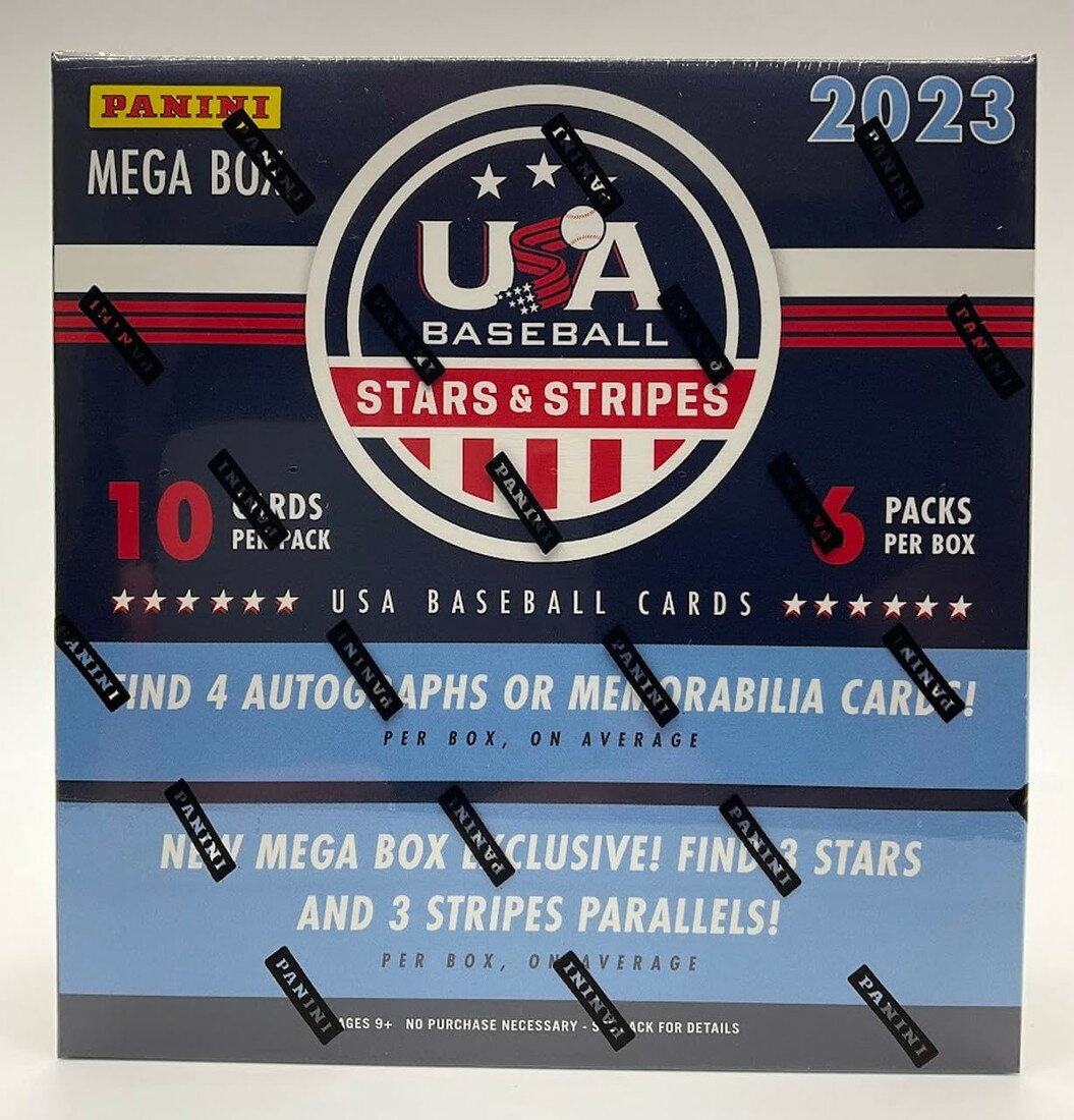 Panini 2023 Stars & Stripes Baseball �ȥ졼�ǥ��󥰥����� �ᥬ�ܥå��� 6�ѥå� 4���ľɮ������ޤ��ϥ���ӥꥢ������...