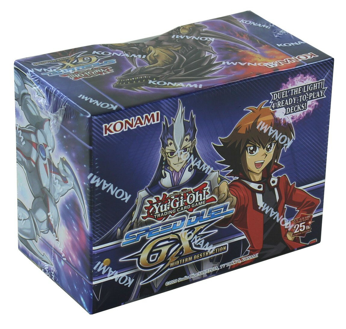 遊戯王英語版 スピードデュエル GX ミッドターム デストラクション ミニボックス 100枚入り プレイマット同梱