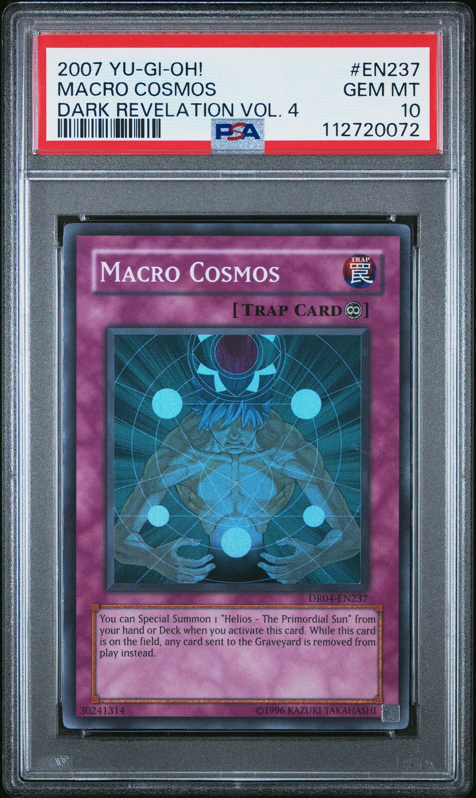 遊戯王英語版 2007 Dark Revelation Vol. 4 Macro Cosmos マクロコスモス EN237 PSA10 鑑定済