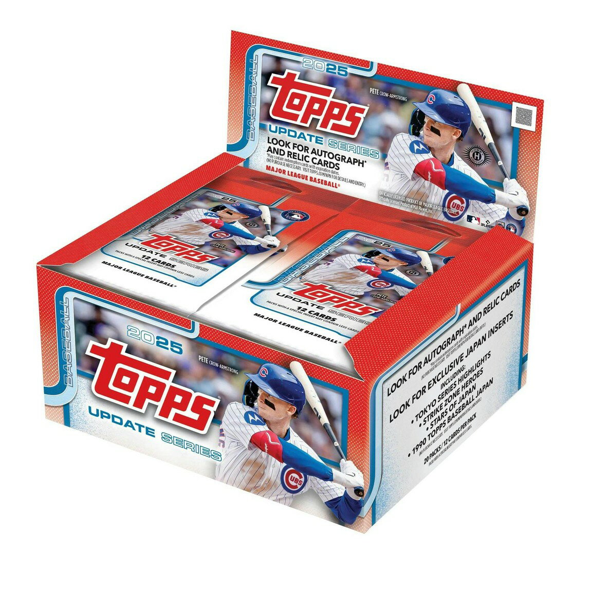 MLB 2025 Topps Update Series Baseball Japan Edition ボックス 未開封
