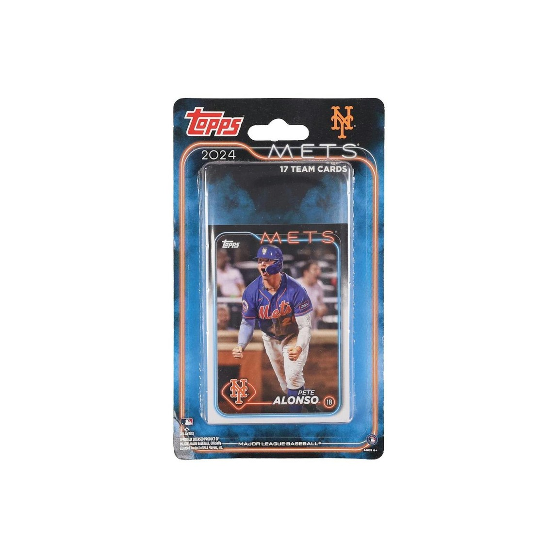 PRODUCT DETAILS MLB 2024 Topps Baseball New York Mets チームセット 未開封【商品仕様】・ アイテム種別：チームセット・ 年式/シリーズ：2024 Topps Baseball【ボックス封入内容（メーカー公表の平均）】・ 内容：ニューヨーク・メッツの選手カードセット（1ボックス平均）【ランダム封入（パラレル・インサート・サイン等）】・ ニューヨーク・メッツの主要選手およびルーキー選手を収録・ チーム限定の特別カードセット・ ニューヨーク・メッツの所属選手で構成されたラインナップ・ 封入内容はランダムで、特定のカードが必ず入るわけではないことが伝わる表現にする。【ご注意】・海外版（北米流通）の未開封ボックスです。カード・パッケージのテキストは英語表記です。・サインカードやパラレル等の封入はランダムです。上記の封入数はメーカー公表の平均値であり、特定の選手・カードの封入を保証するものではありません。 ■ 商品について 海外輸入品（説明書は英語表記の場合あり） ■ ご注意 ・掲載画像は実物に近い色味になるよう調整しておりますが、ご利用の環境により差異が生じる場合があります。・複数店舗で在庫を共有しているため、ご注文後に在庫切れとなる場合がございます。 ■ 納期について お届けの目安を必ずご確認ください。 海外正規ルート仕入れ品 海外ブランド ▼ 海外正規ブランド店 正規代理店 ▼ 当 店 ※本商品は並行輸入品です 製造元は正規品と同一のブランド・メーカーです。当店では海外正規ルートより仕入れた商品を取り扱っております。流通ルートが異なるのみで、商品自体に違いはございません。 ── 当店の商品について ── 正規品のみ取り扱い 海外正規店・正規代理店から商品を直接仕入れ、国内に輸入して販売しております。 日本未入荷・海外限定モデルも多数 日本未入荷・海外限定モデルも多数取り扱っております。サイズ・カラー違いや海外限定で販売された製品など、日本では手に入りにくいアイテムをお届けいたします。 お求めやすい価格の理由 海外市場での価格差や流通ルートの違いにより、国内販売価格よりお求めやすくなっております。品質はそのままに、よりお手頃な価格でお届けいたします。 安心保証 ご使用前に万が一、製品に不具合がございました場合は、交換または商品代金のご返金にて対応させていただきます。商品到着後5日以内にご連絡ください。 ご注意 海外からの輸入品となります。海外輸送のため、外箱に軽微なスレ等がある場合がございますが、商品本体には影響ございません。 ※在庫状況は仕入先の在庫情報をもとに出来る限り正確に表示しておりますが、取寄せ商品のため、タイミングによりご注文後に欠品・キャンセルとなる場合がございます。 お探しの商品がございましたら、お気軽にご相談ください。