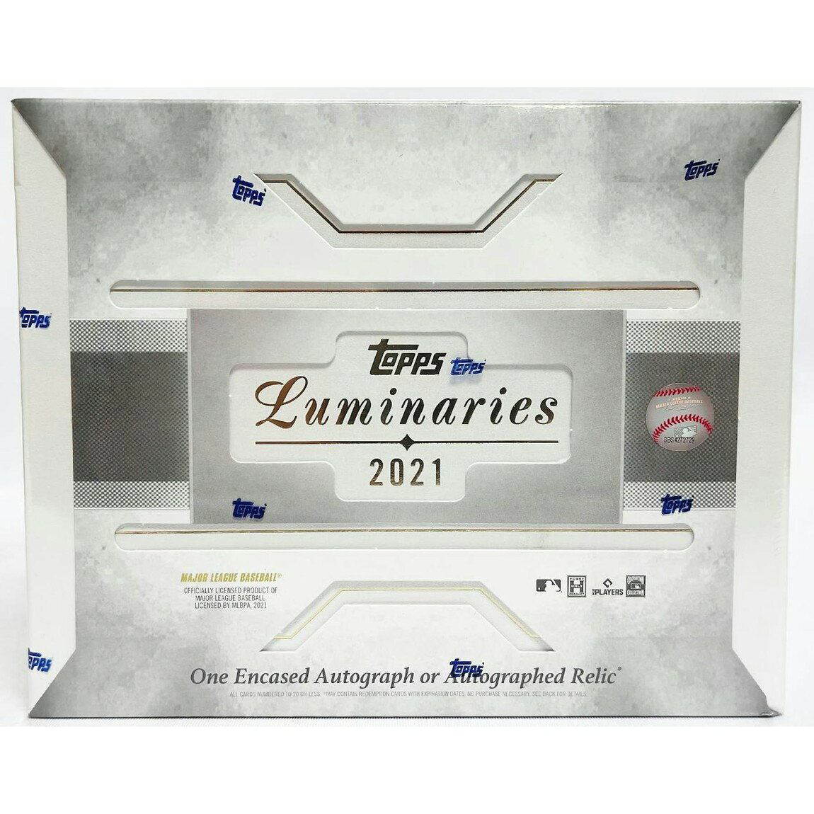 MLB 2021 Topps Luminaries ベースボール ホビーボックス 未開封 アレク・ボーム ジャレッド・ケルニック ジョー・アデル