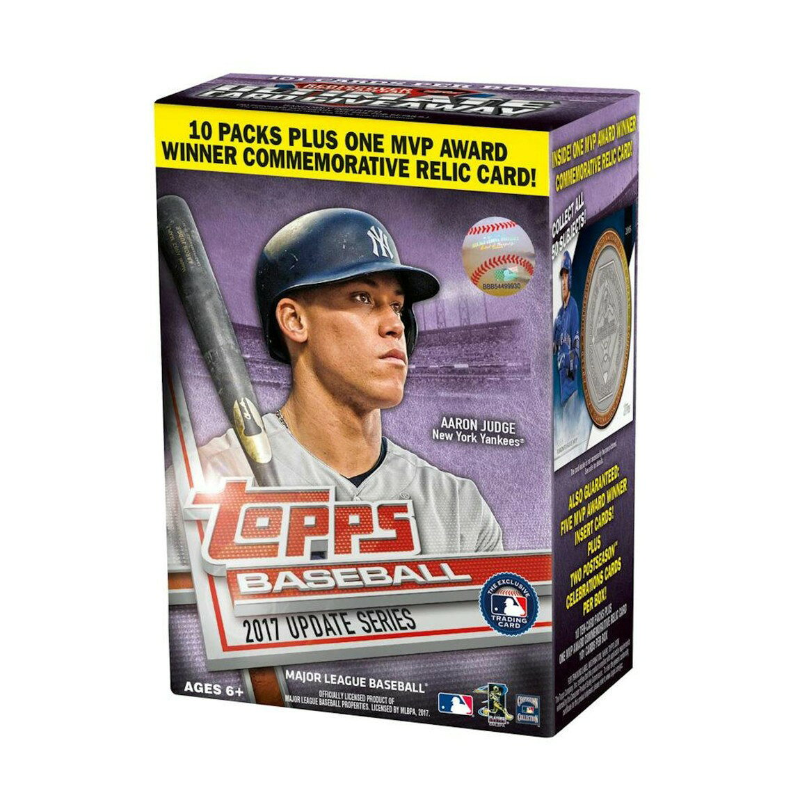 MLB 2017 Topps Update Series ブラスターボックス 未開封 アーロン・ジャッジ コディ・ベリンジャー