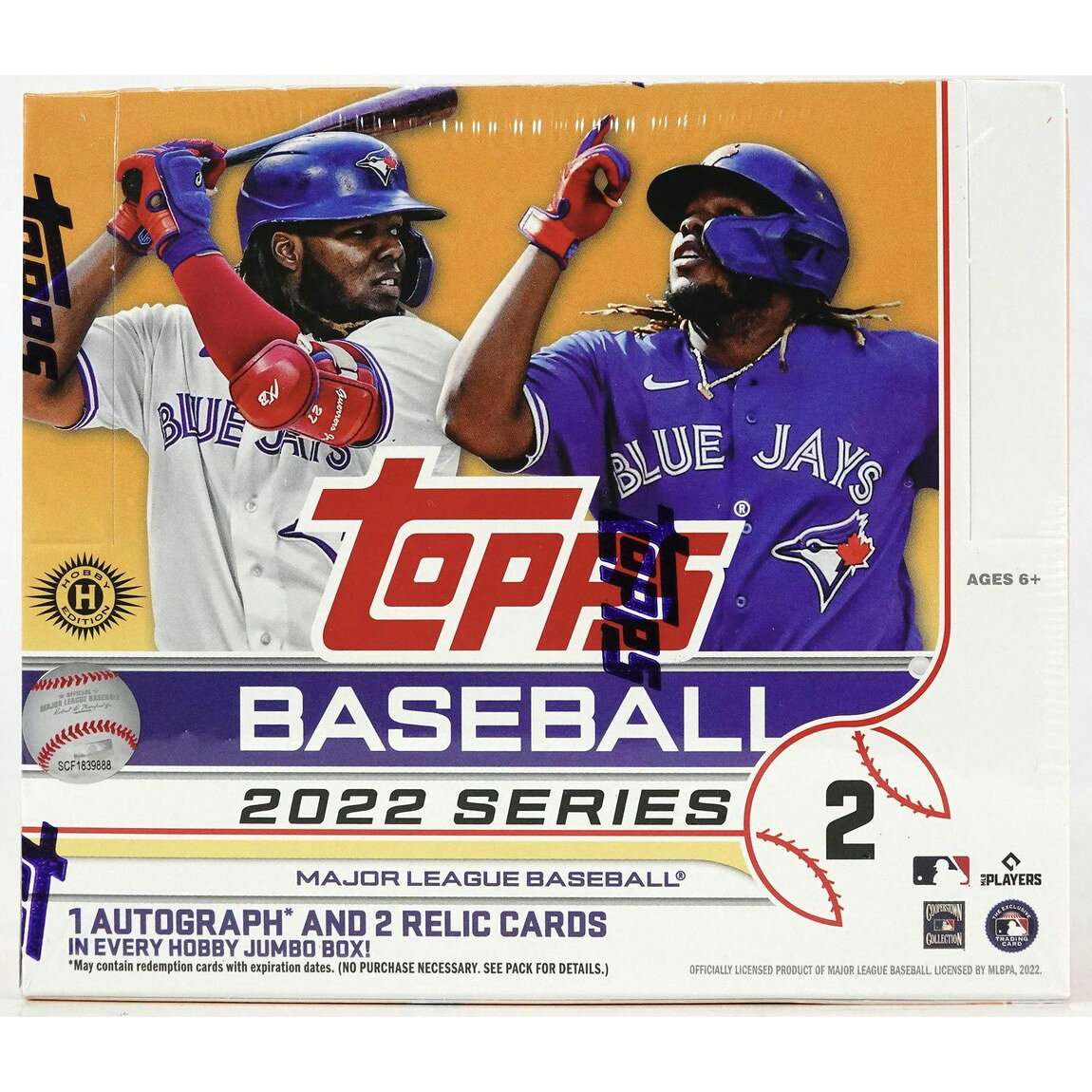 MLB 2022 Topps Series 2 ベースボール ジャンボボックス 未開封 ボビー・ウィットJr. フリオ・ロドリゲス スペンサー・トルケルソン