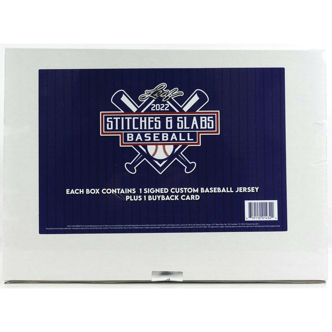MLB 2022 Leaf Stitches and Slabs Baseball ホビーボックス 未開封