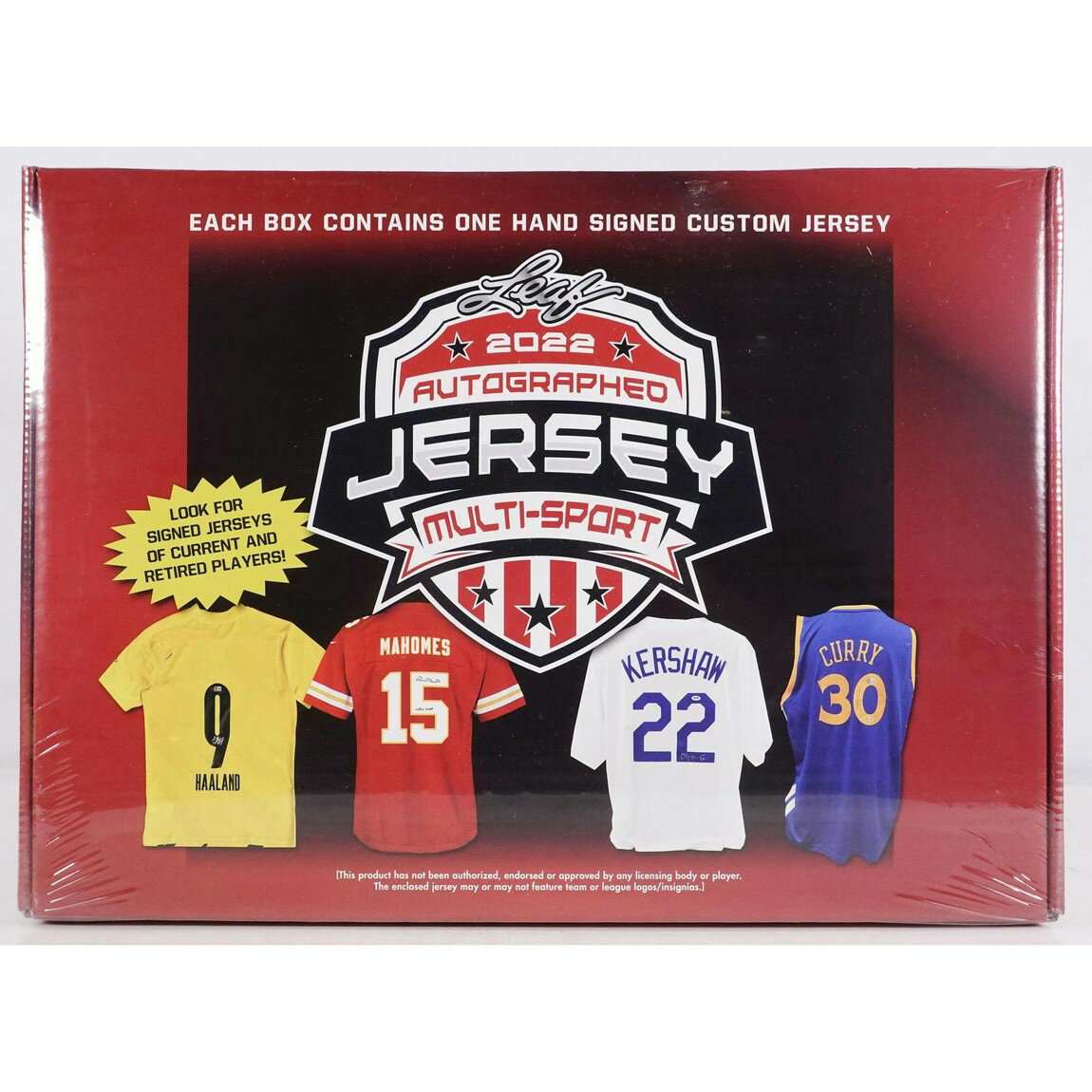 MLB 2022 Leaf Autographed Jersey Multi-Sport ホビーボックス 未開封 ソト カーショー タティスJr. フランコ