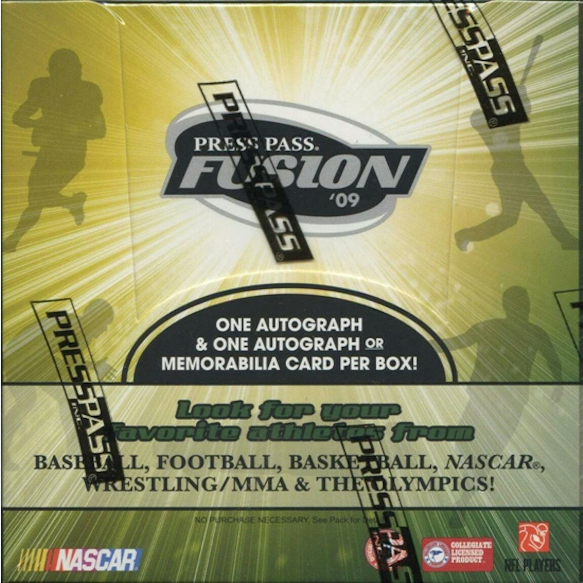 MLB 2009 Press Pass Fusion マルチスポーツ ホビーボックス 未開封 ジョバ・チェンバレン ポール・モリター