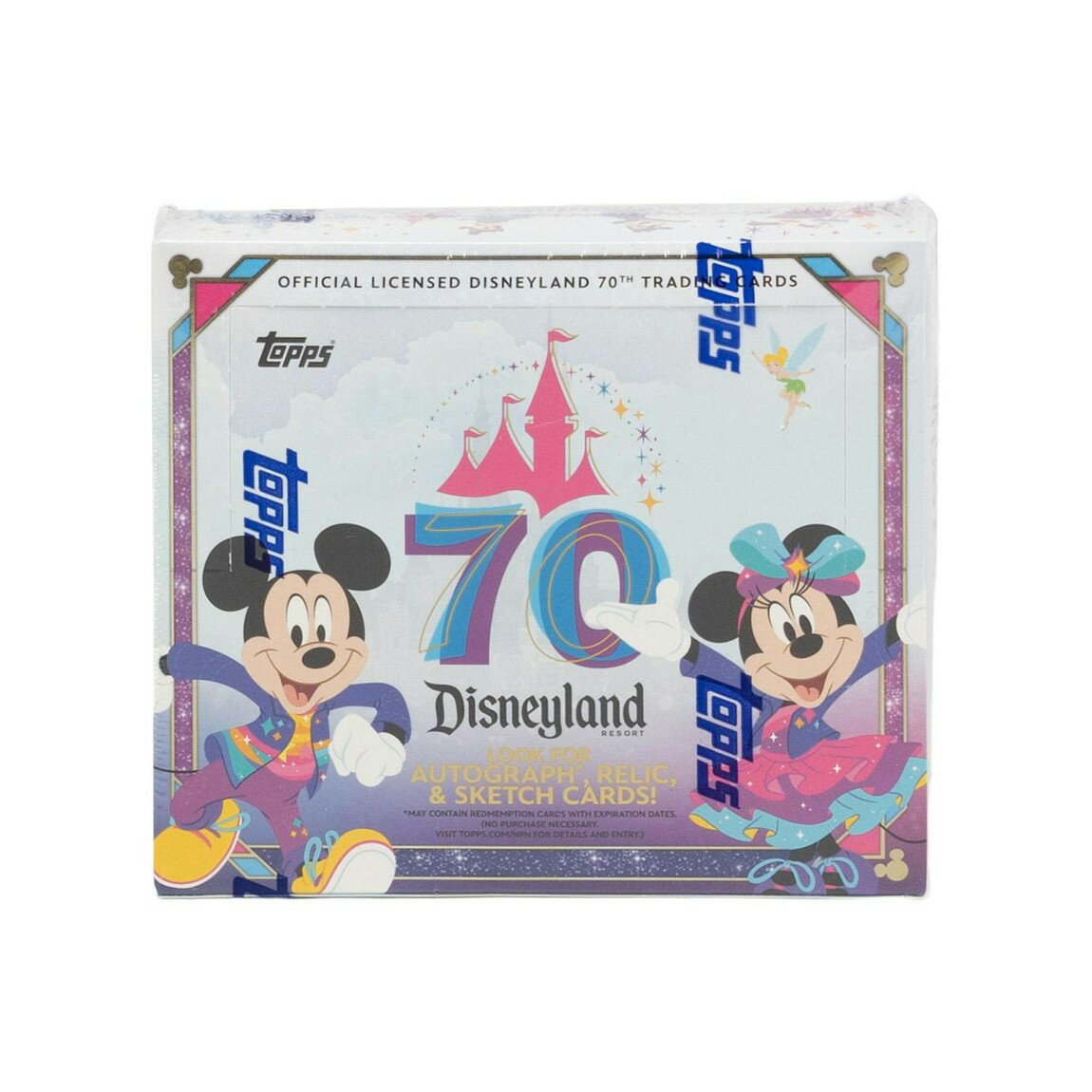 ディズニー英語版 2025 Topps Disneyland 70th Anniversary Hobby Box Disneyland Exclusive