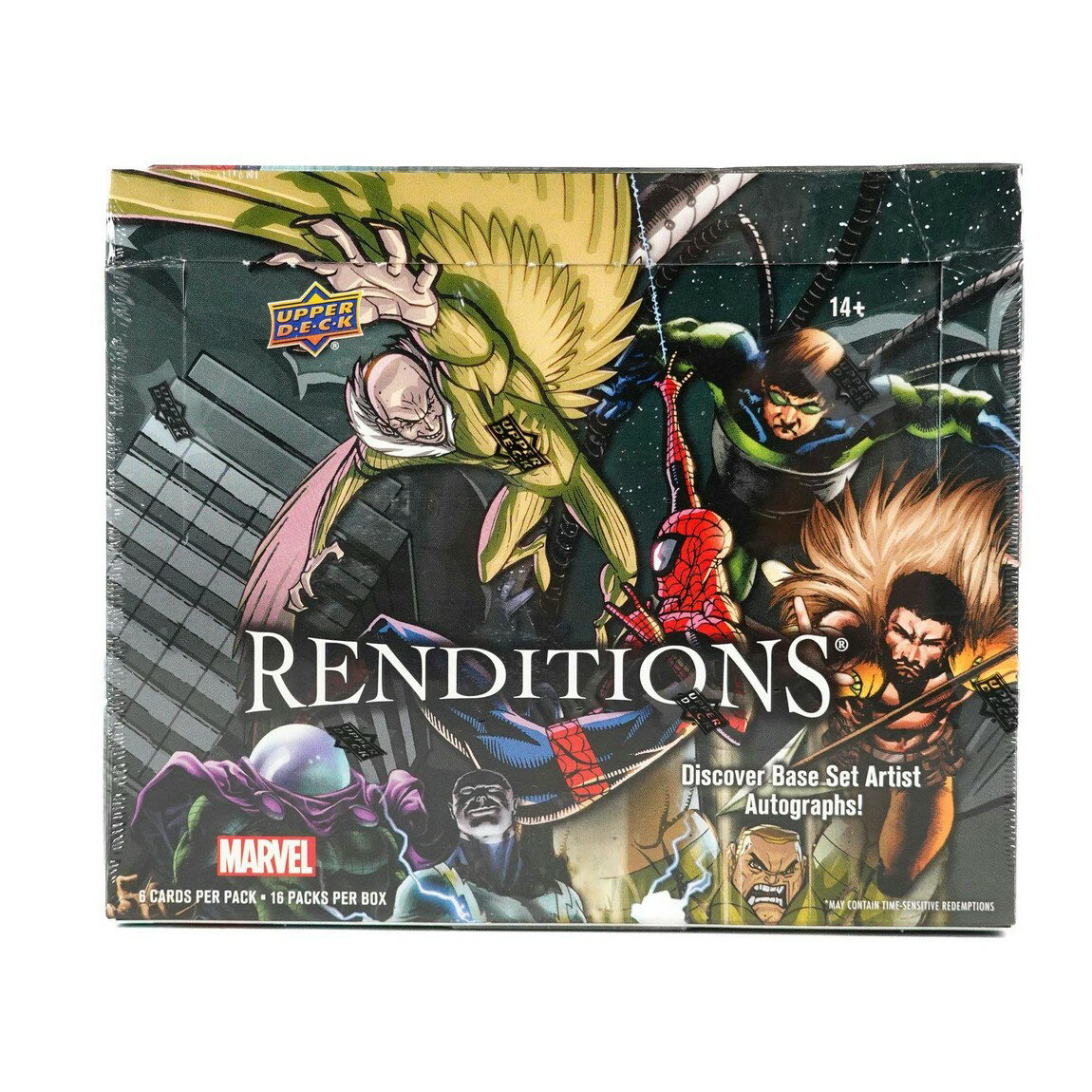 マーベル英語版 2024 Upper Deck Marvel Renditions Spider-Man Hobby Box スパイダーマン トレーディングカード ホビーボックス