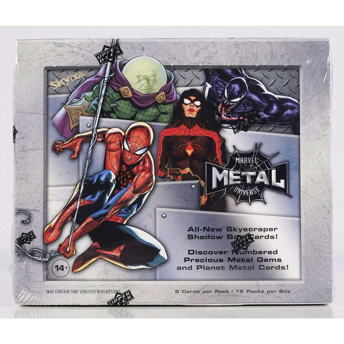 マーベル英語版 2021 Upper Deck Marvel Spider-Man Metal Universe ホビーボックス トレーディングカード