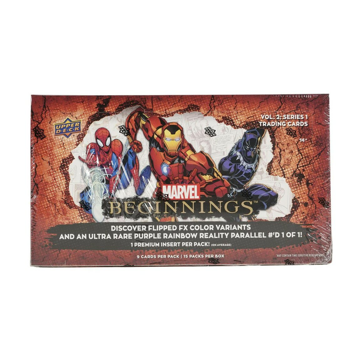マーベル英語版 2021 Upper Deck Marvel Beginnings Volume 2 Series 1 Hobby Box 180種ベースセット 1/1パラレル収録