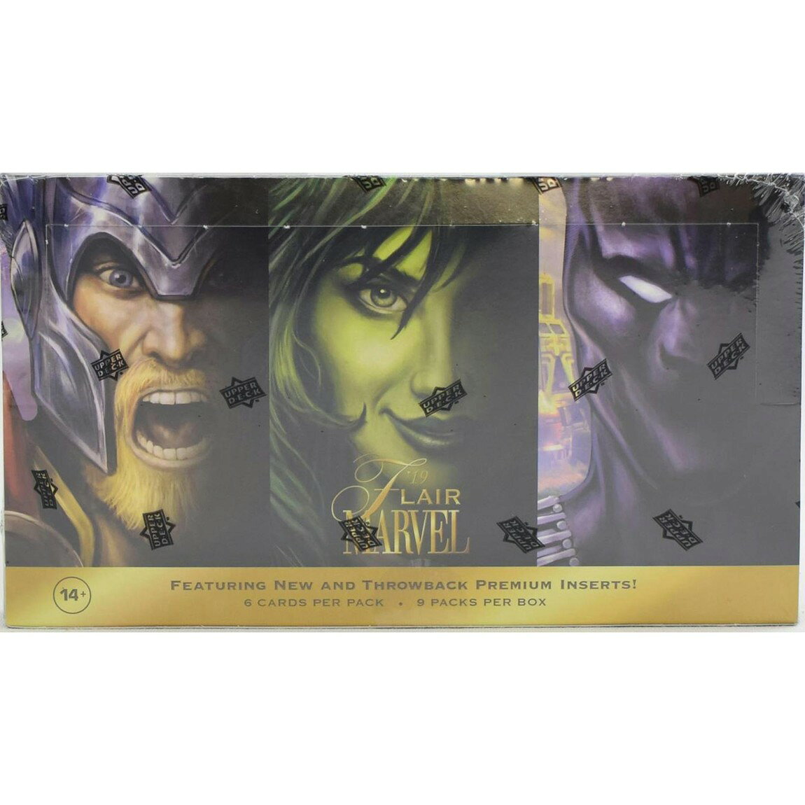 マーベル英語版 2019 Upper Deck Flair Marvel ホビーボックス アーティスト直筆サインカード封入