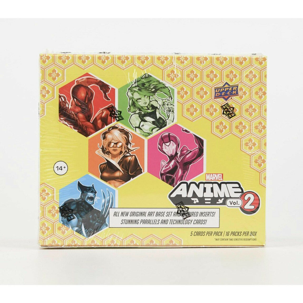 マーベル英語版 2023 Upper Deck Marvel Anime Volume 2 Hobby Box ホビーボックス 日本アニメスタイル
