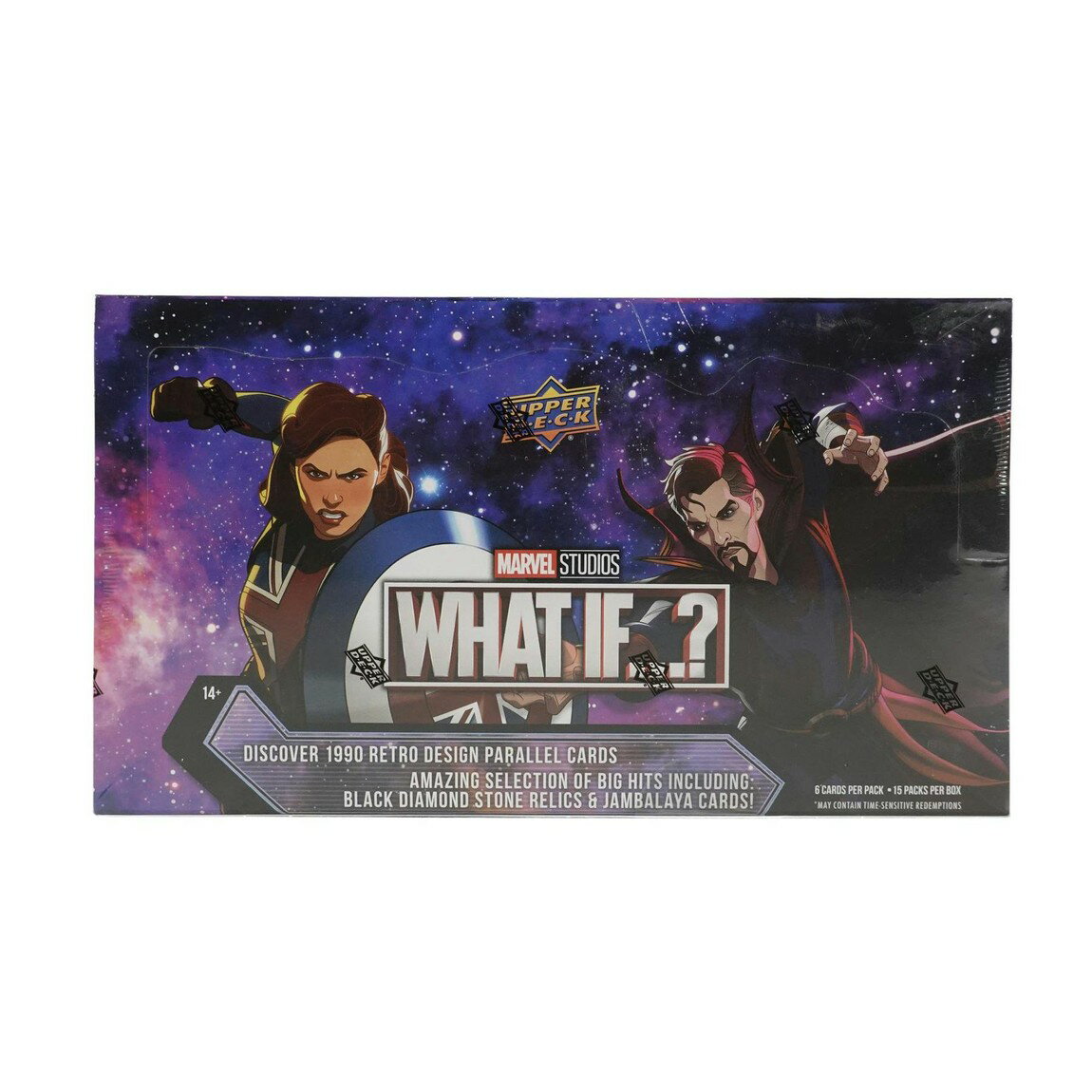 マーベル英語版 2023 Upper Deck Marvel Studios What If...? Hobby Box ホビーボックス トレーディングカード アセテートカード封入