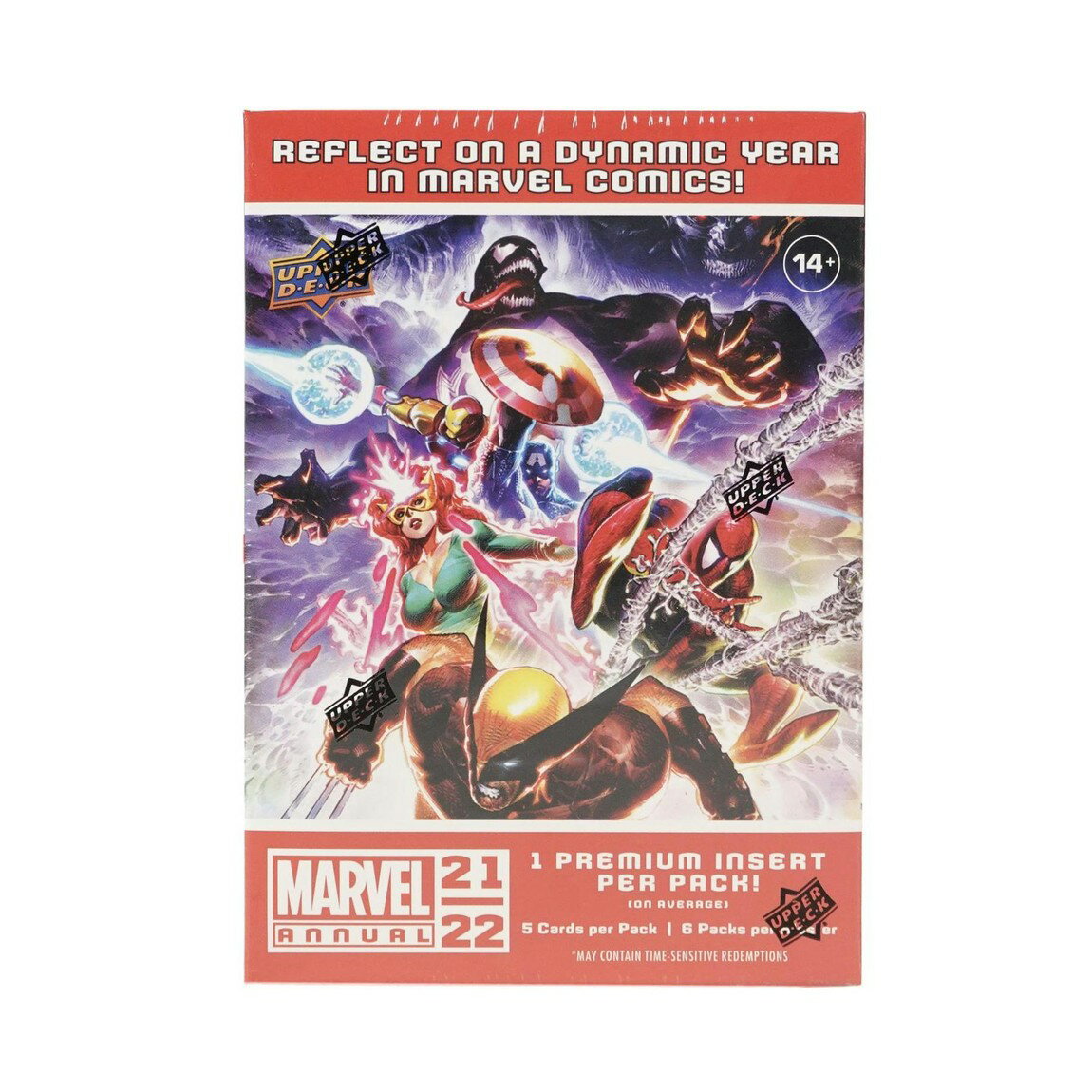 マーベル英語版 2021/22 Upper Deck Marvel Annual Blaster Box ブルーパラレル封入