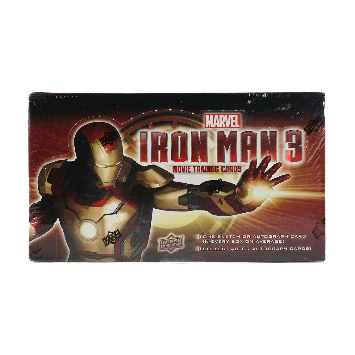マーベル英語版 2013 Upper Deck Marvel Iron Man 3 Trading Cards Hobby Box メモラビリア サイン スケッチ封入