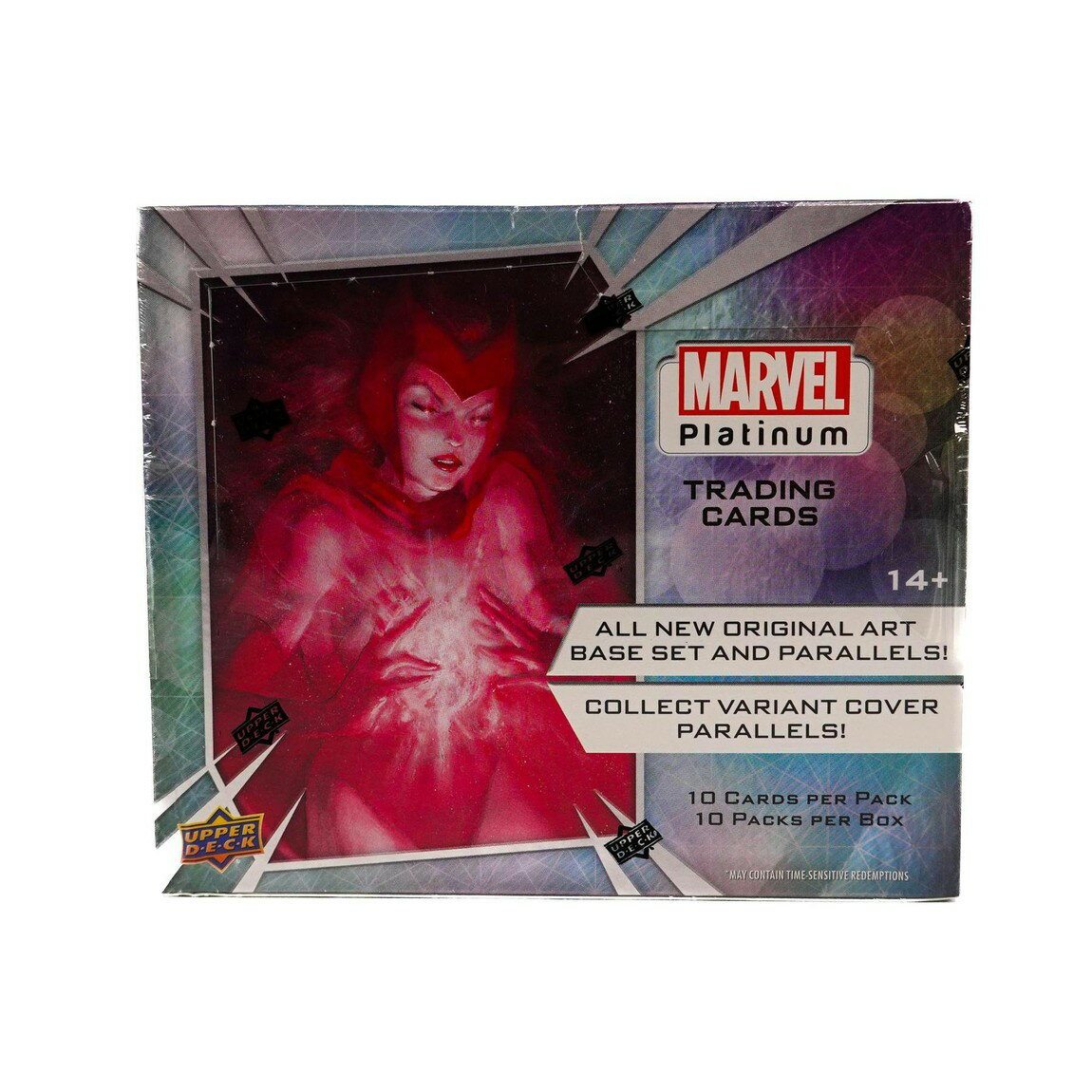 マーベル英語版 2024 Upper Deck Marvel Platinum Trading Cards Hobby Box クロミウム仕様 10パック入り