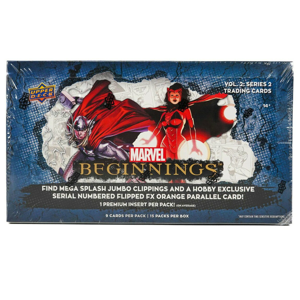 マーベル英語版 2024 Upper Deck Marvel Beginnings Volume 2 Series 2 Hobby Box トレーディングカード 180種ベースセット