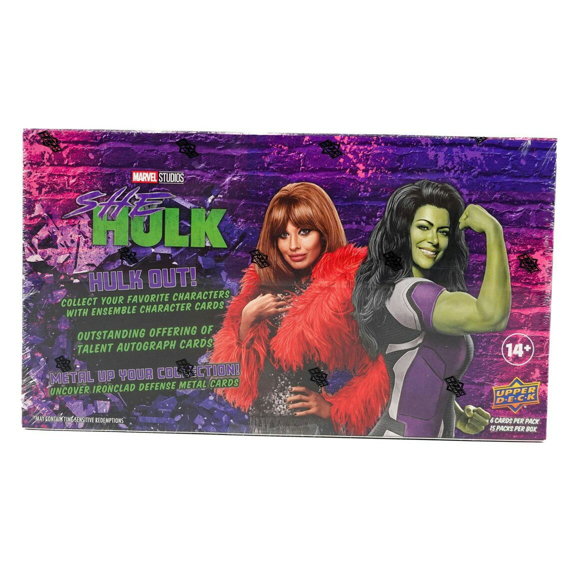 マーベル英語版 2024 Upper Deck Marvel Studios She-Hulk Hobby Box シー・ハルク ホビーボックス