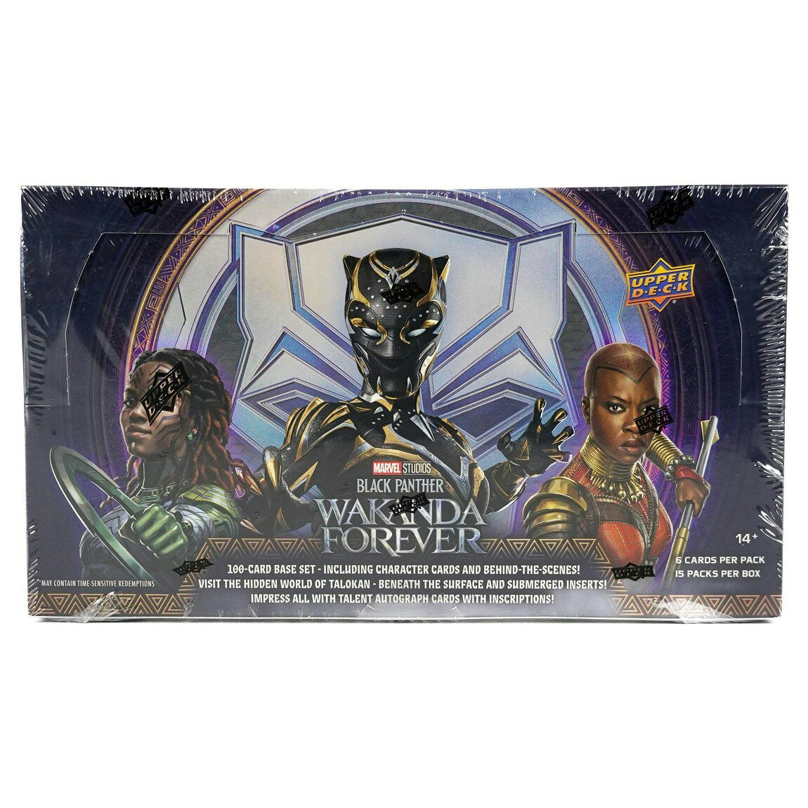 マーベル英語版 2024 Upper Deck Marvel Studios Black Panther: Wakanda Forever Hobby Box ブラックパンサー ワカンダ・フォーエバー ホビーボックス