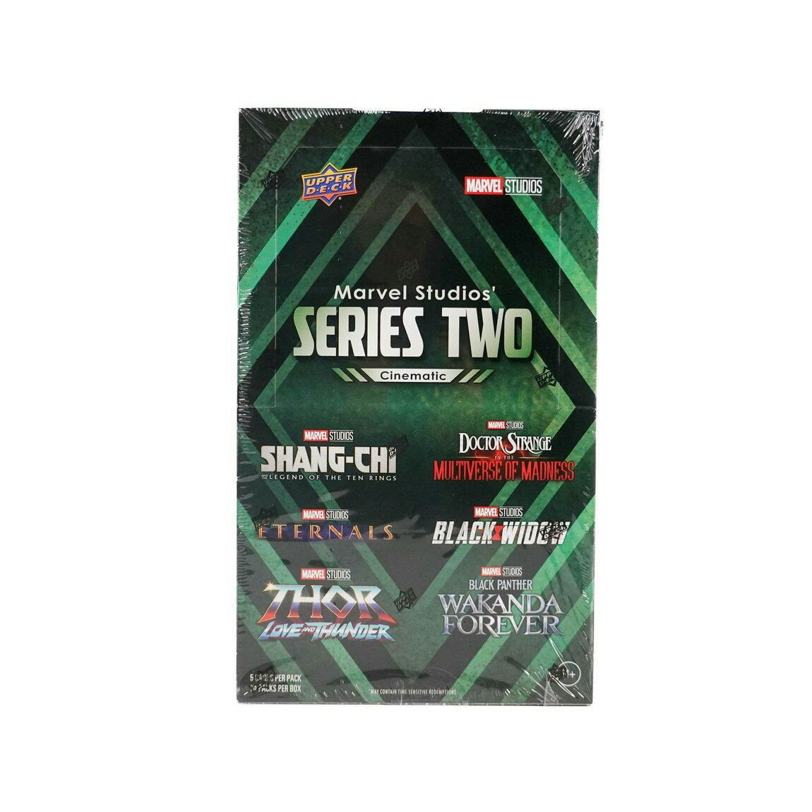 マーベル英語版 2024 Upper Deck Marvel Studios Series 2 Cinematic Trading Cards Hobby Box UD DEBUTS 直筆サイン