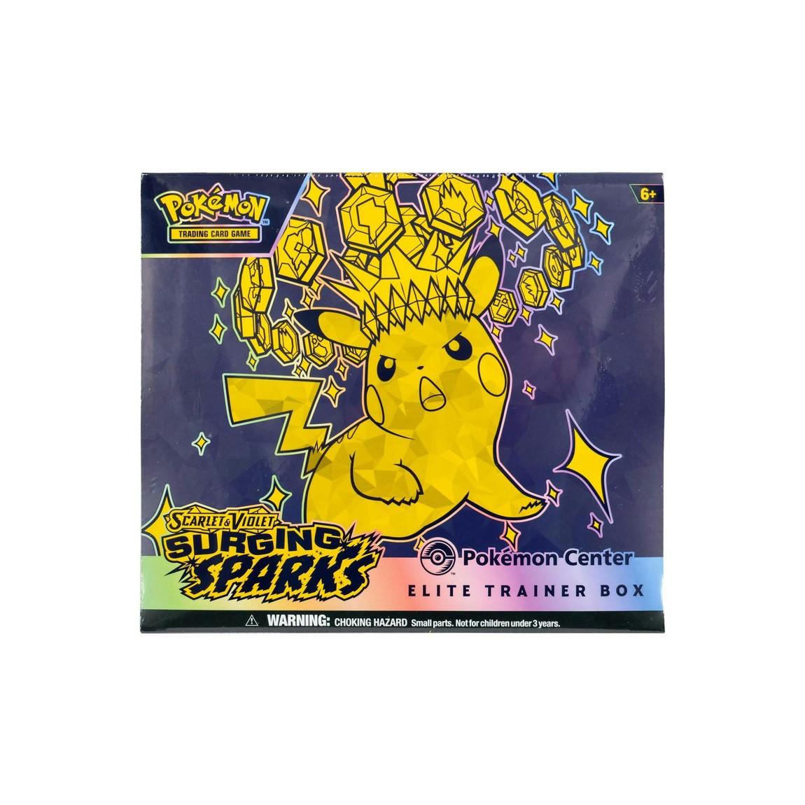 ポケモン英語版 2024 Scarlet & Violet: Surging Sparks Pokemon Center Exclusive Elite Trainer Box ポケモンセンター限定
