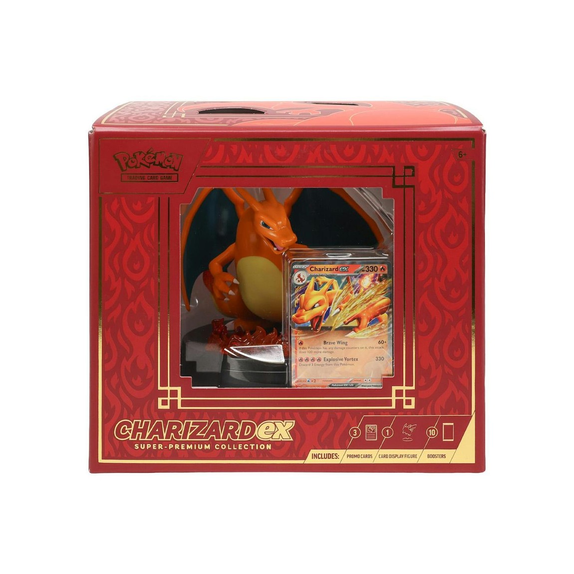 ポケモン英語版 Pokemon Charizard ex Super-Premium Collection スーパープレミアムコレクションボックス リザードン フィギュア・プロモカード封入