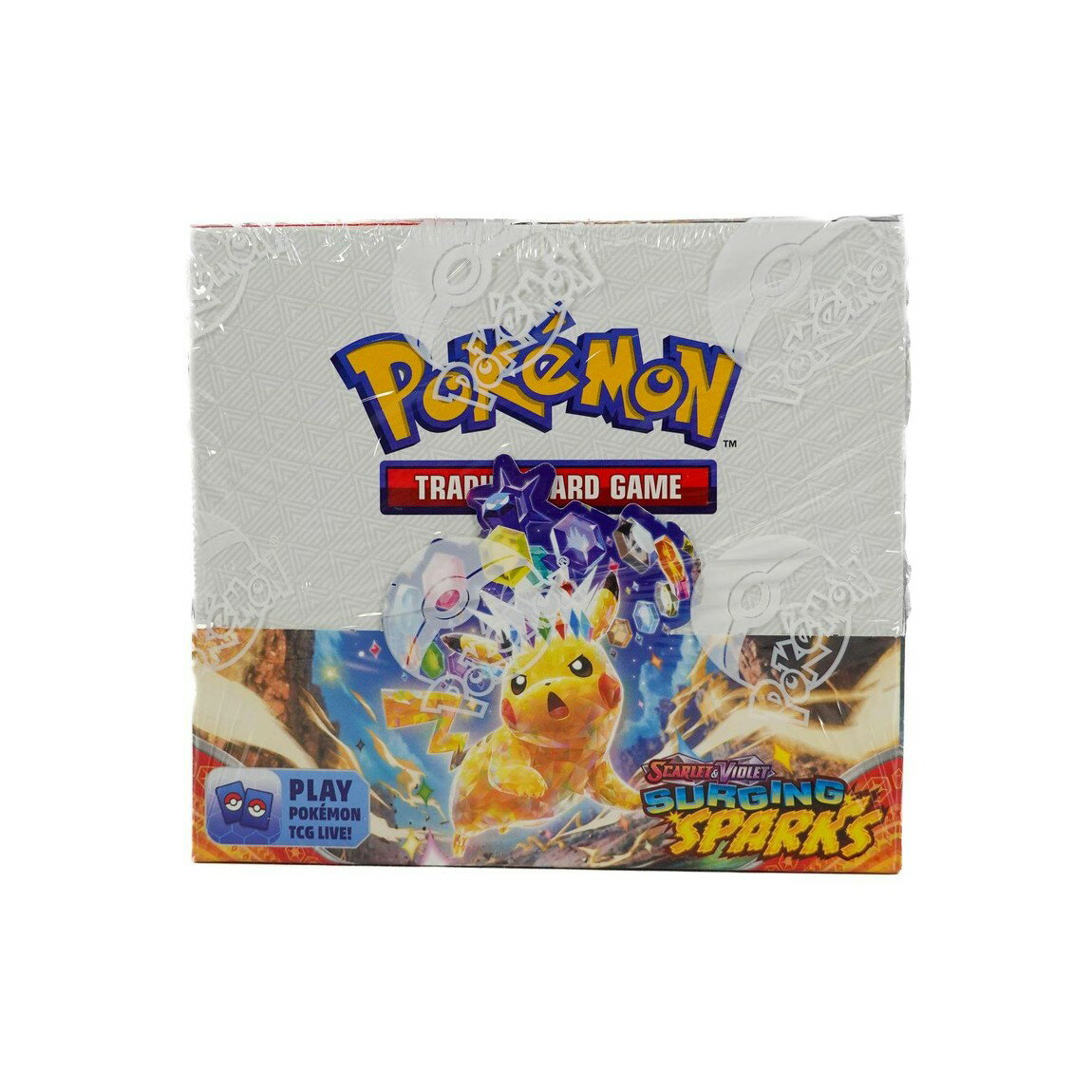 ポケモン英語版 2024 Scarlet & Violet Surging Sparks ブースターボックス Booster Box ピカチュウex アローラナッシーex