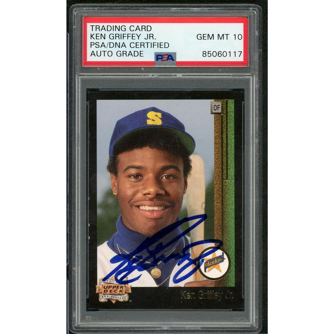 MLB 1993 Upper Deck ケン・グリフィー・ジュニア Throwback Star Rookie Auto PSA 10 鑑定済