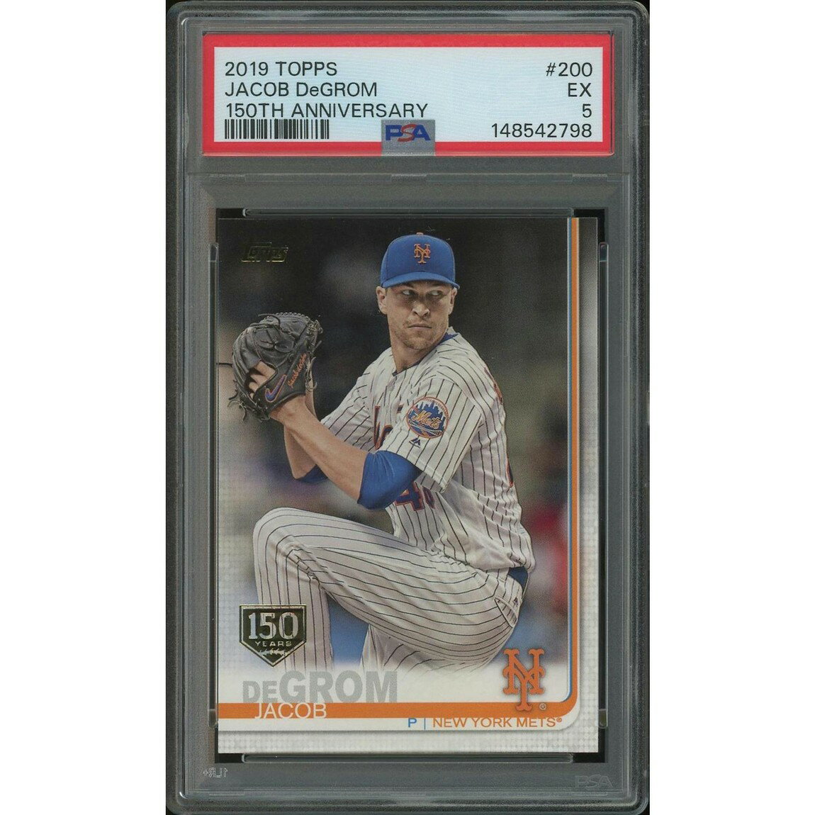 MLB 2019 Topps Baseball ジェイコブ・デグロム 150th Anniversa ...