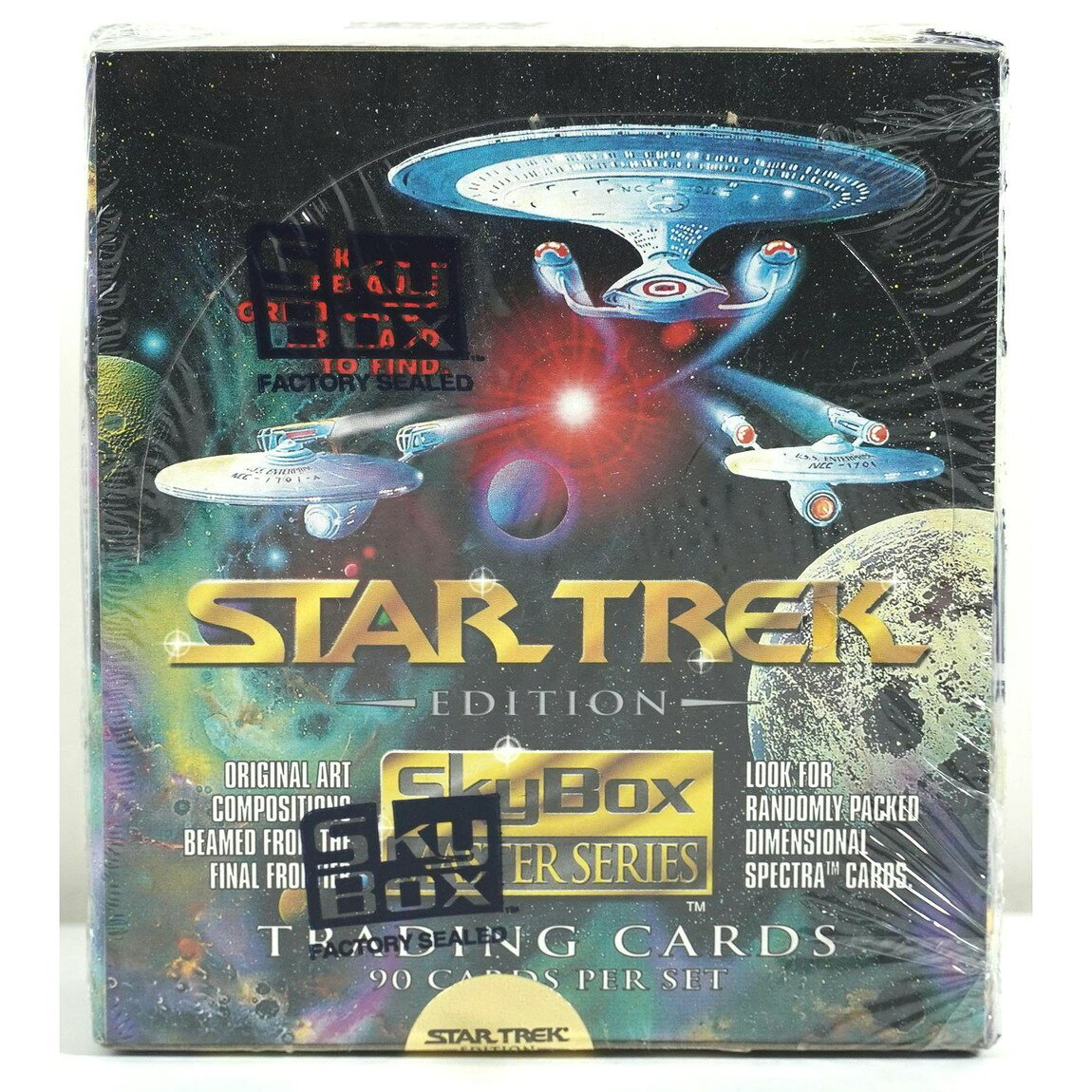 スタートレック英語版 1993 Skybox Star Trek Master Series Hobby Box 36パック入り