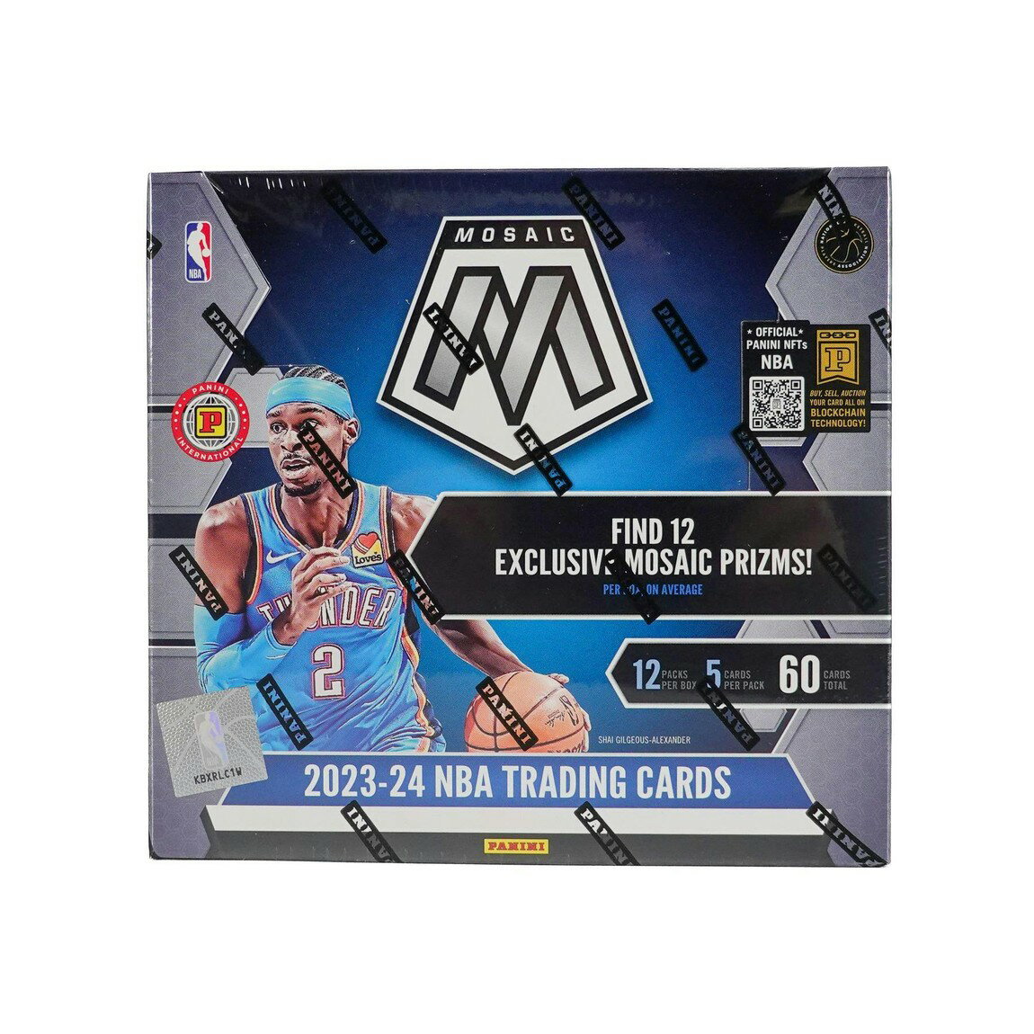 NBA 2023-24 Panini Mosaic Basketball International Hobby Box インターナショナル限定パラレル封入