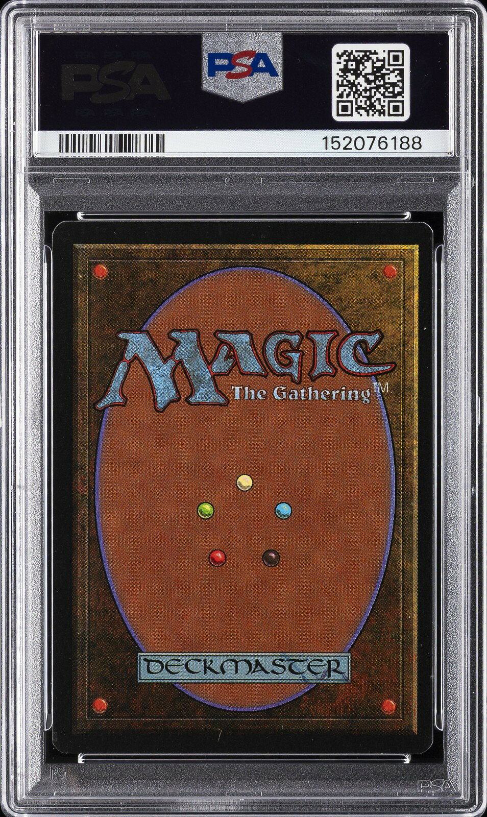 MTG 1994 Revised Edition Scrubland PSA 8 Testado — vista 2