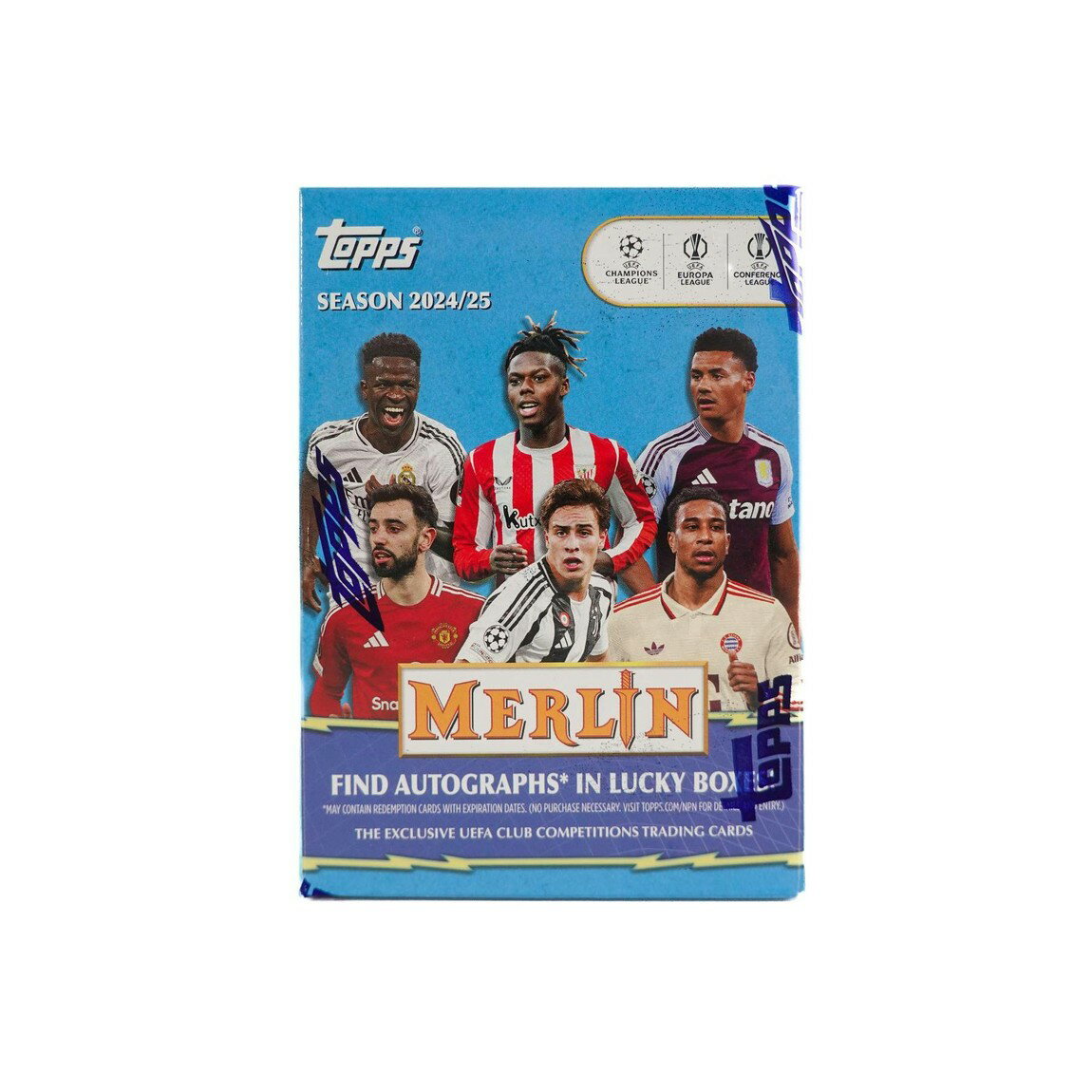 サッカー 2024/25 Topps Merlin UEFA Club Competitions ブラスターボックス ミニダイヤモンドリフレクター封入